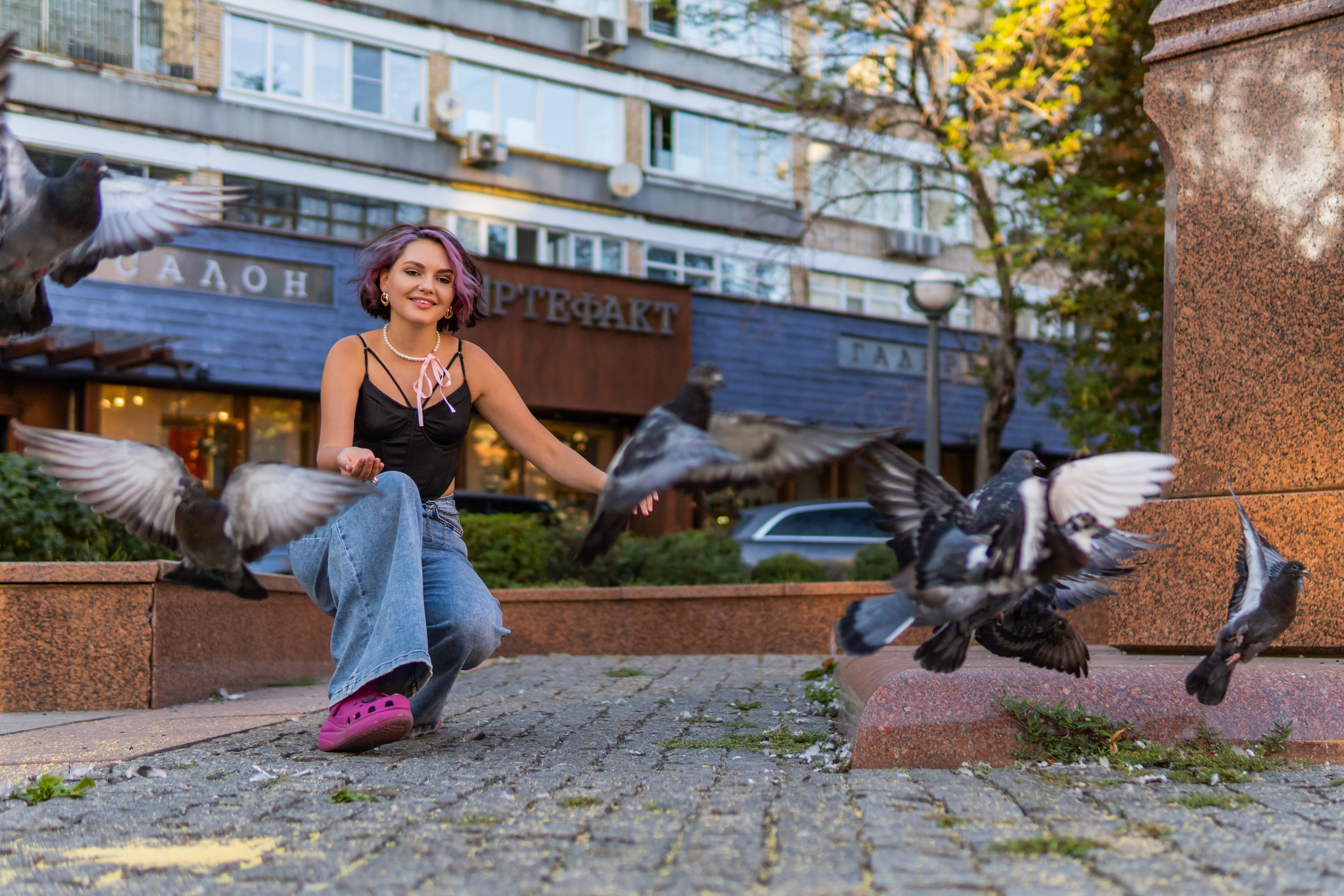 Уличная фотосессия. Фотограф и ретушер в Москве Екатерина Нарубина