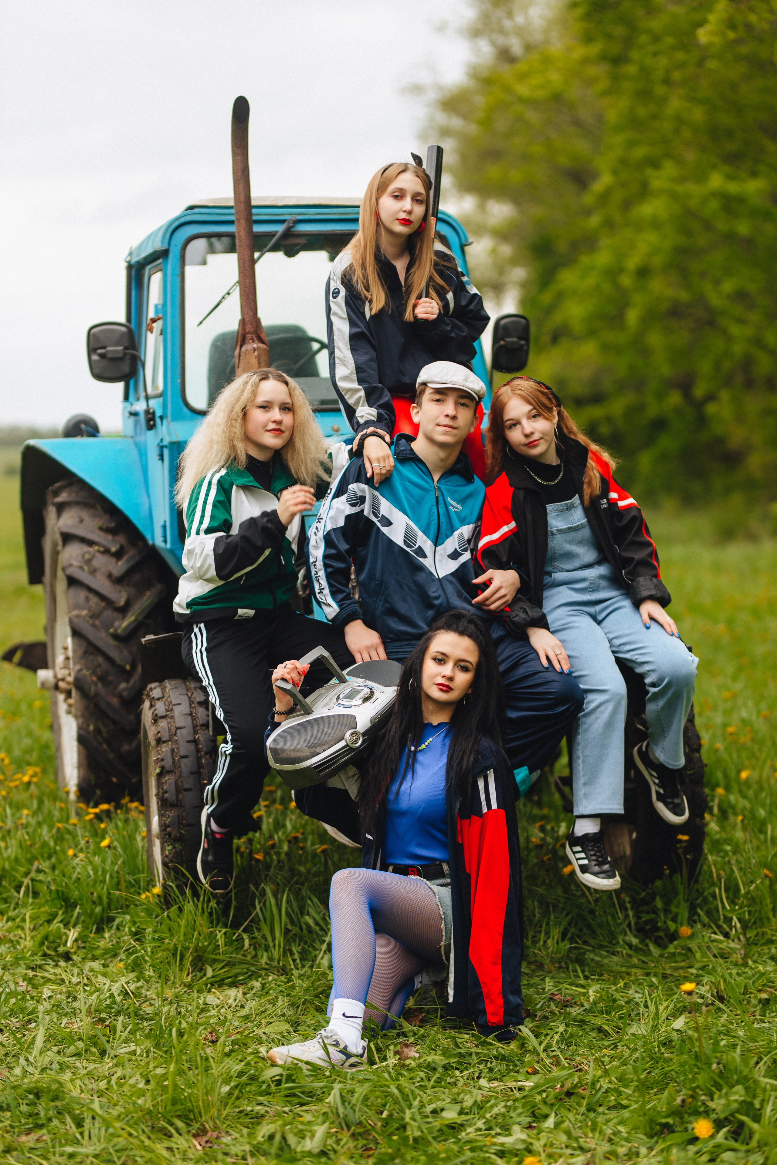 Синий трактор. Свадебный и семейный фотограф в Туле и области Маша Костина