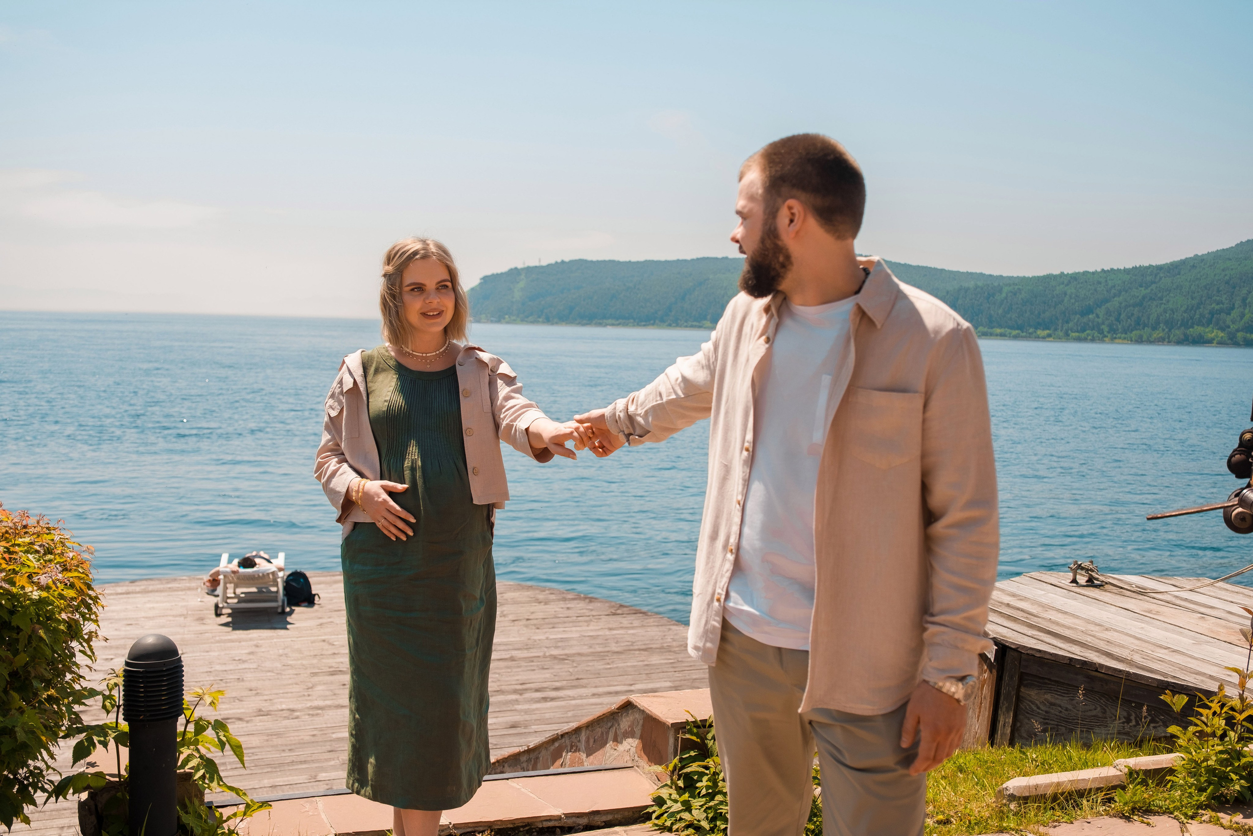 Пара в ожидании, Байкал и долина мечтателей. Фотограф в Иркутске Анна Мирошникова