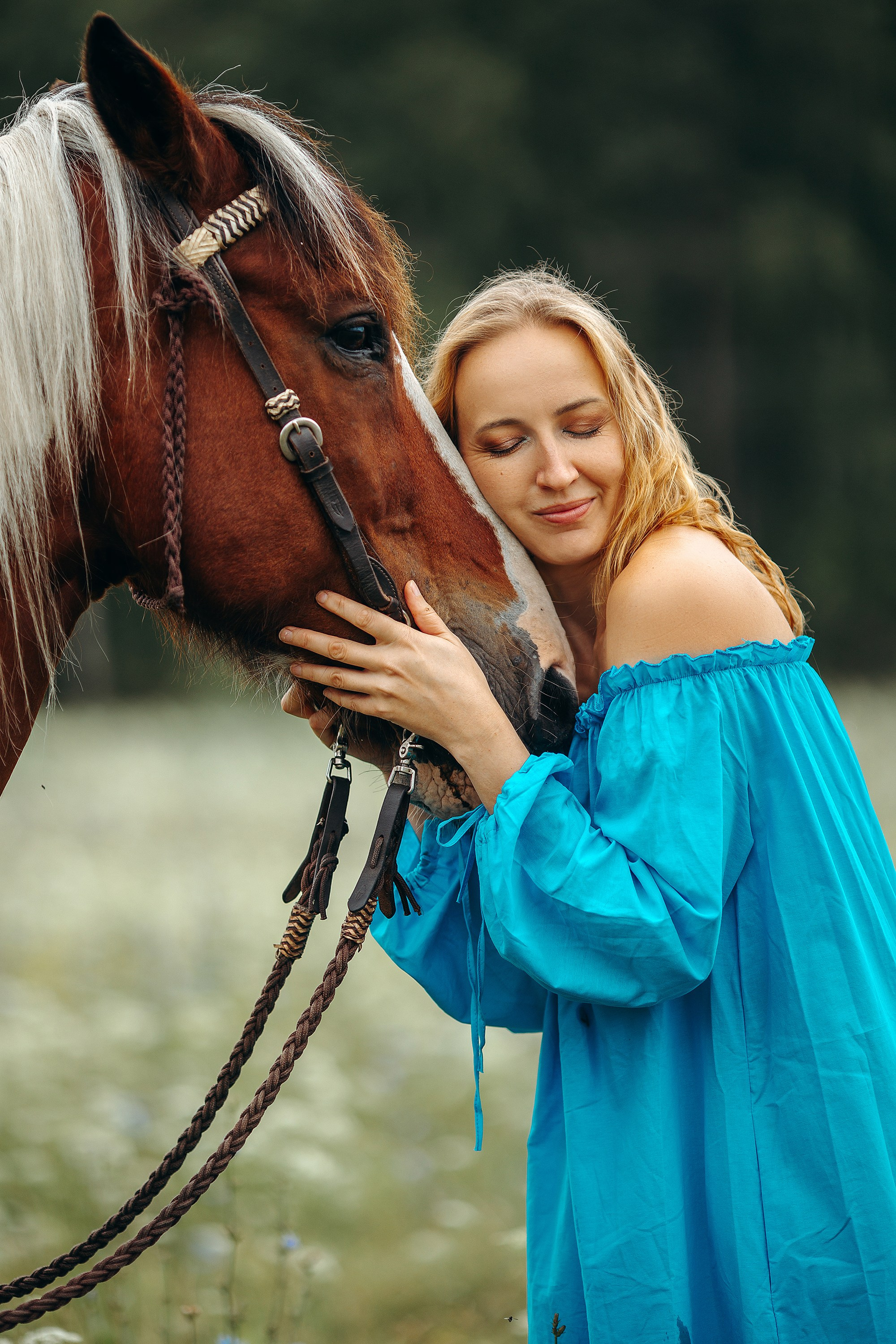 Летняя Надя. Анна Молчанова конный фотограф в Тюмени | фотосессии с лошадьми Тюмень