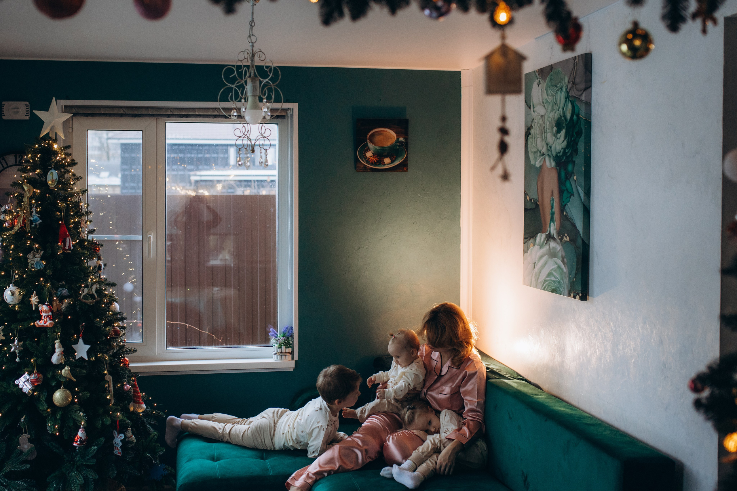 Николина и малыши. Семейный и домашний фотограф в Москве и МО Королева Валерия