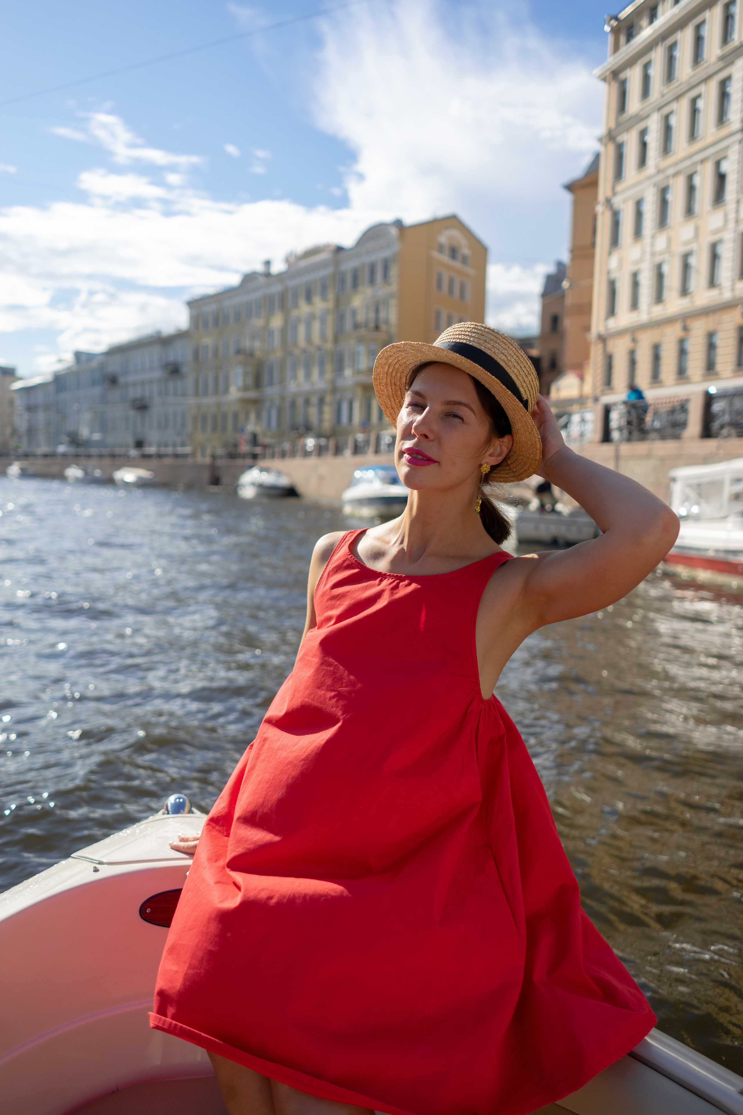 Прогулка на катере. Фотограф Елизавета Потешкина