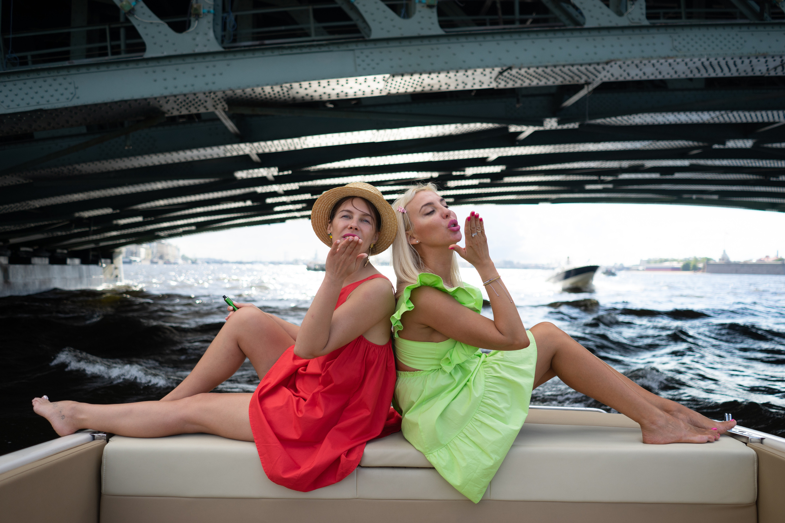 Прогулка на катере. Фотограф Елизавета Потешкина