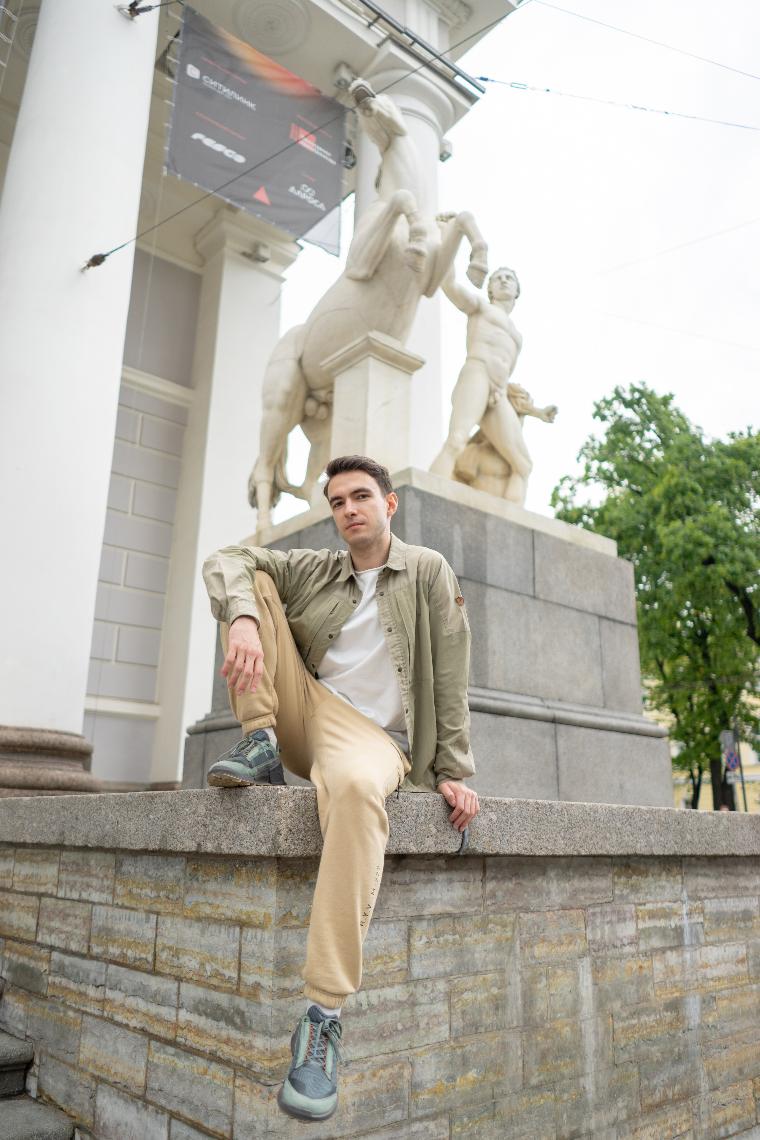 Прогулка с Сергеем. Фотограф Елизавета Потешкина