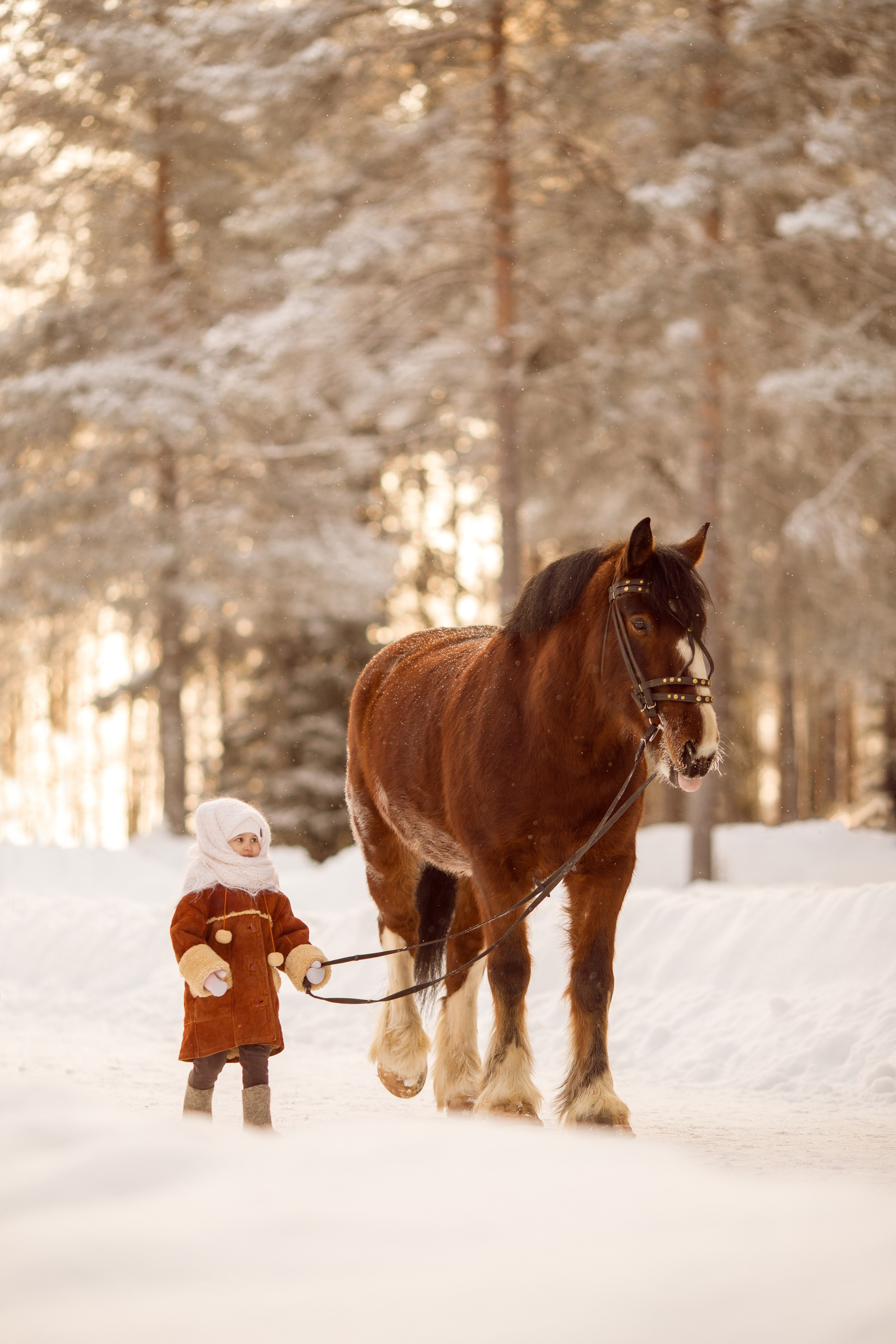 Фотосессия ребенка в русско-народном стиле