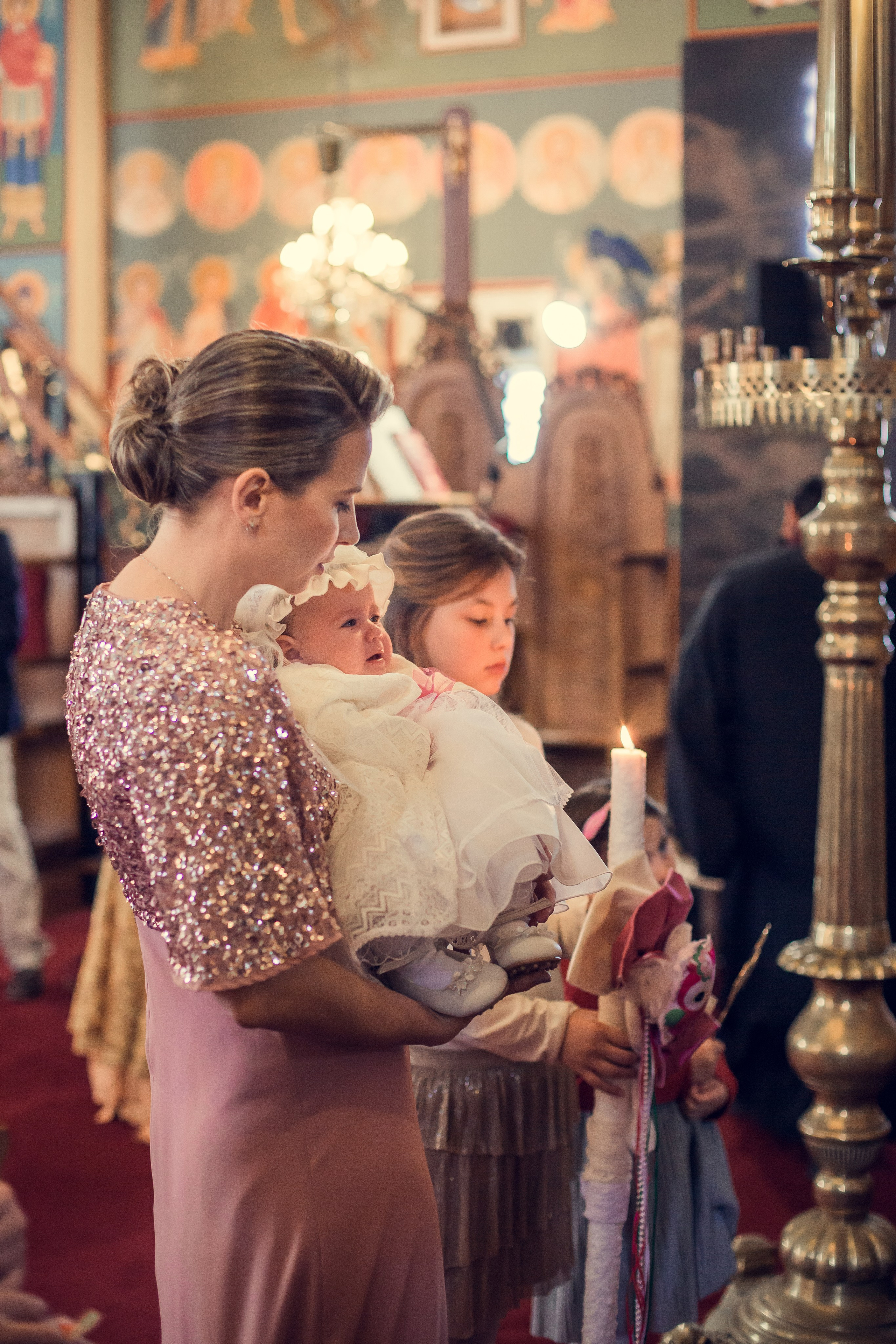 Крещение Марианны на Кипре. Семейный фотограф Николаева Ольга