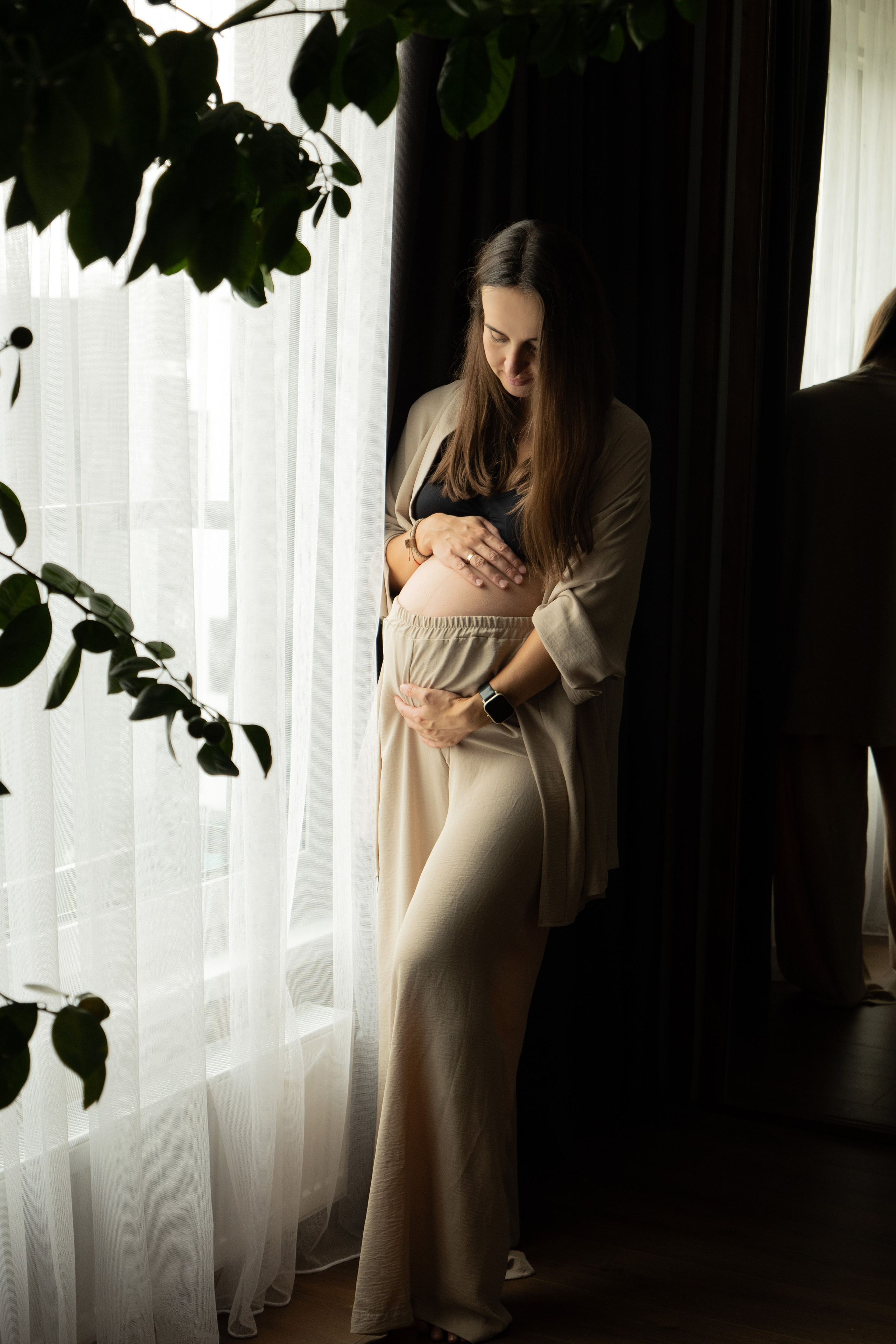 Домашняя фотосессия «В ожидании». Фотограф видеограф Ольга Василевская