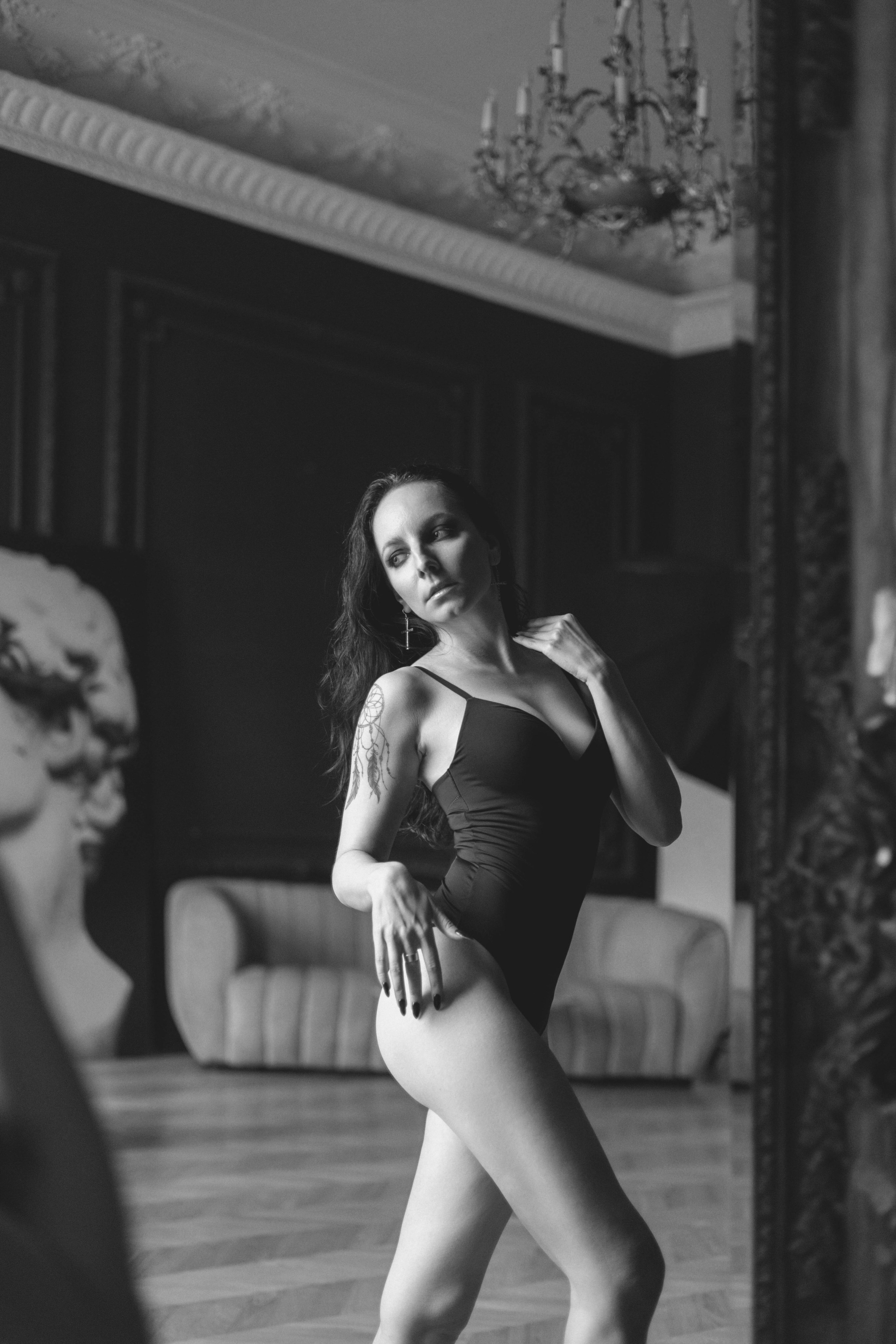 Светлана. Будуарная фотосессия в студии. Фотограф Ксения Третьякова, Санкт-Петербург