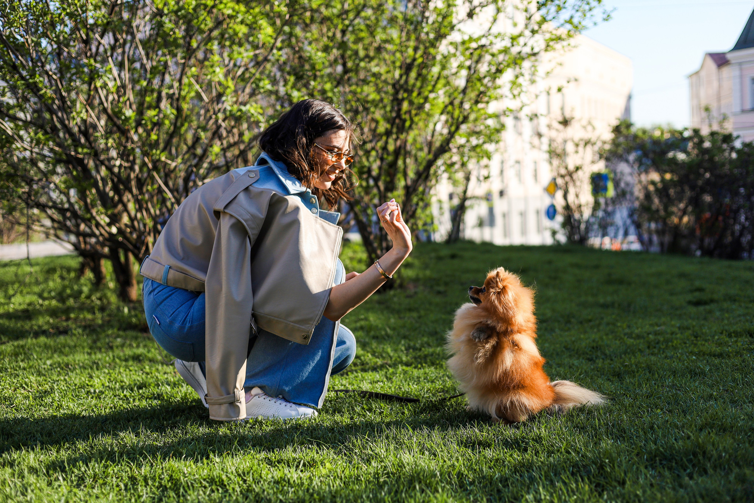 Мика и Лена. Фотограф-анималист Ксения Шевцова|Москва