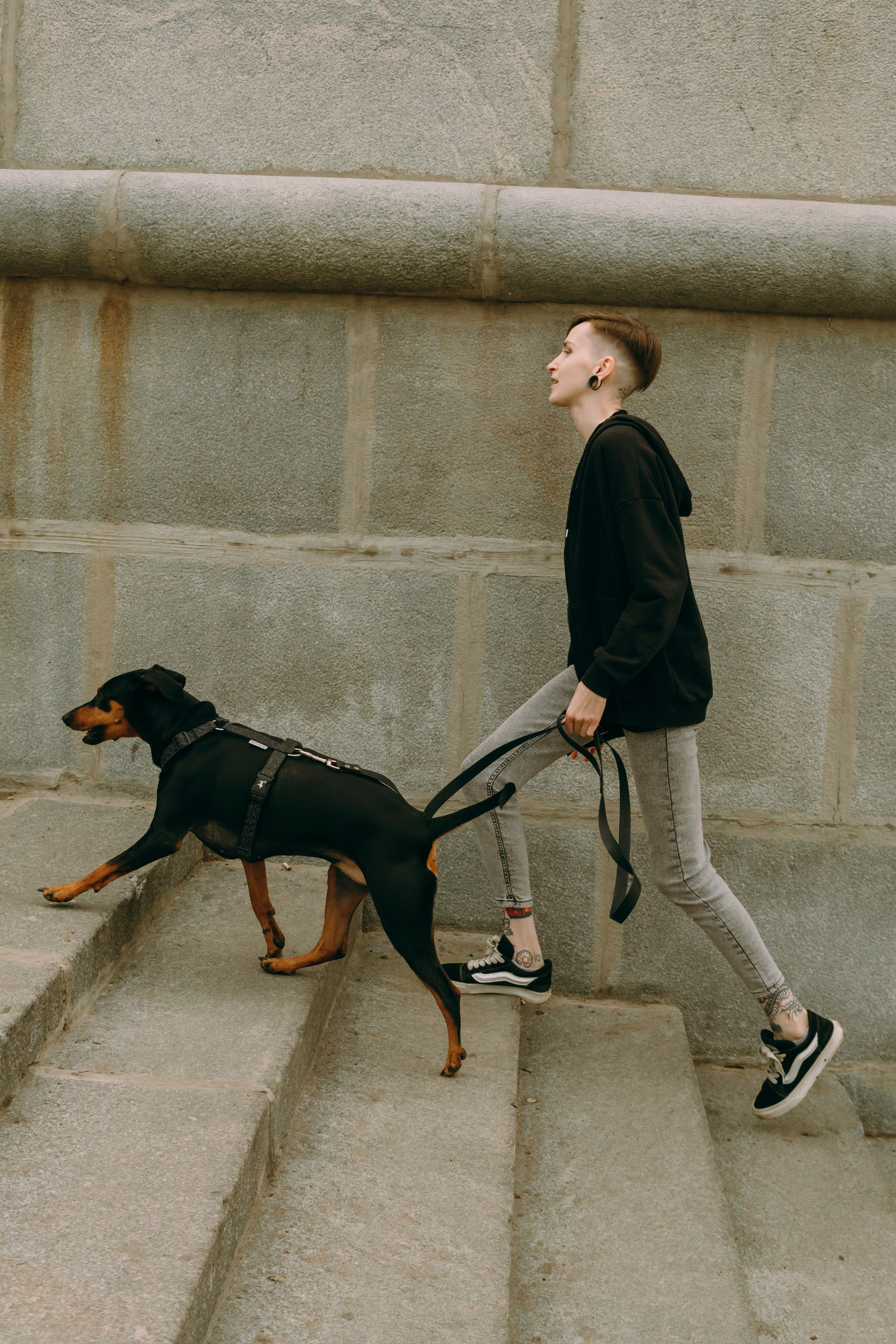 Кира, Максим и Аскара. Фотограф-анималист Ксения Воробьева, Москва