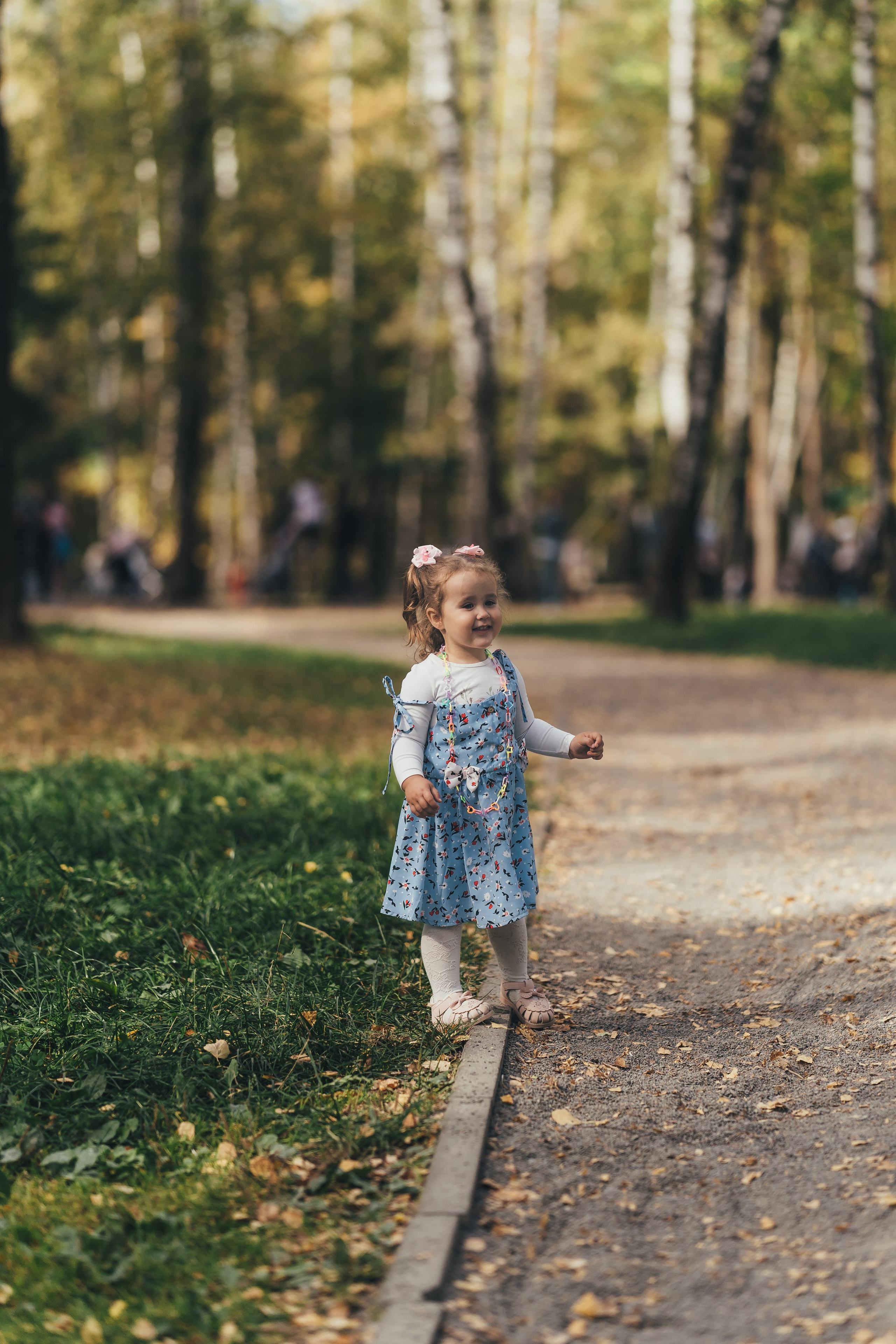 Денис с дочкой, Балашиха, парк Пехорка. Наталья Дукалова фотограф Щелково Королев Пушкино Москва Балашиха