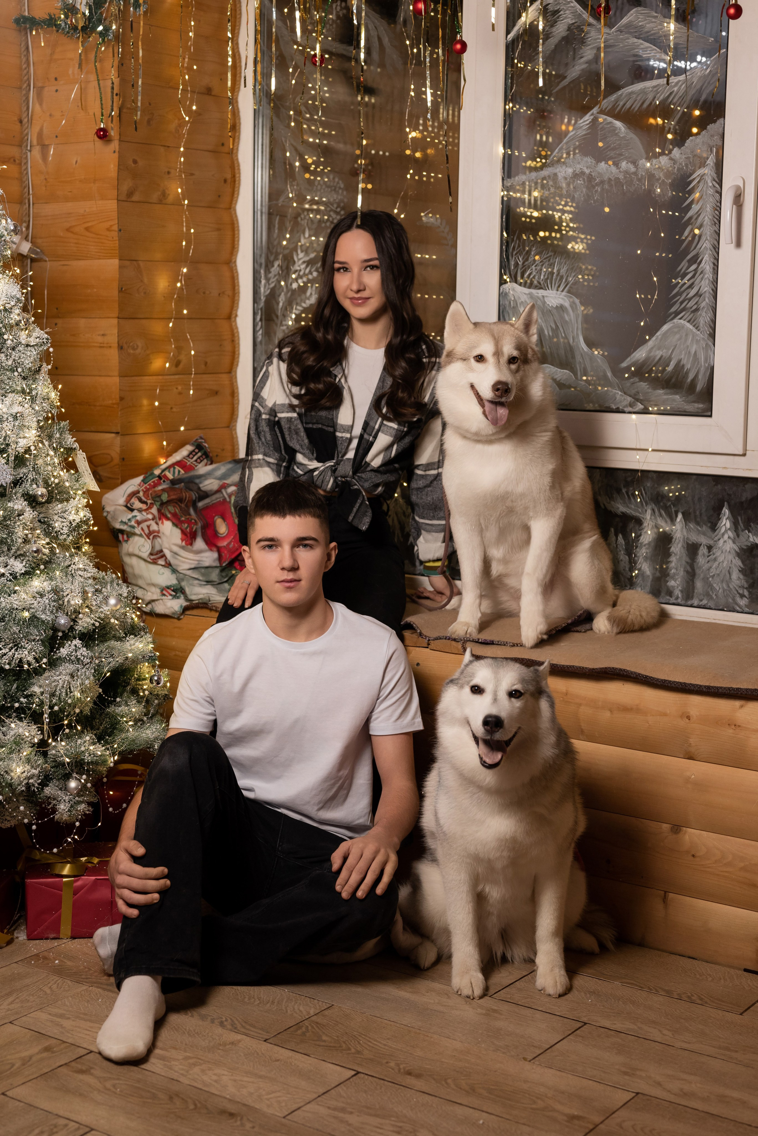 Фотопроект с хаски в частном доме. Фотограф в городе Салават