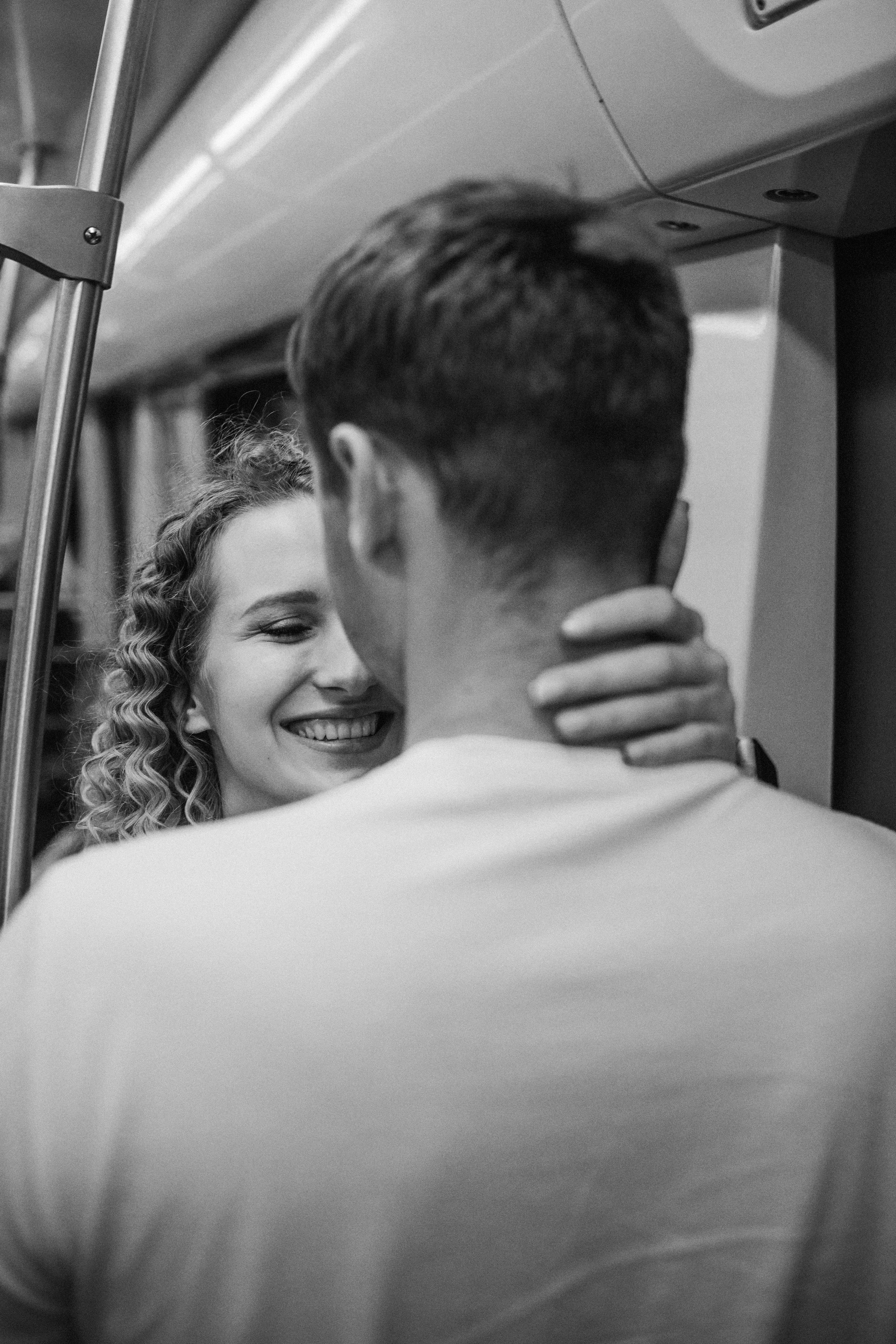 В метро. Свадебный и семейный фотограф Спб Бошман Ирина