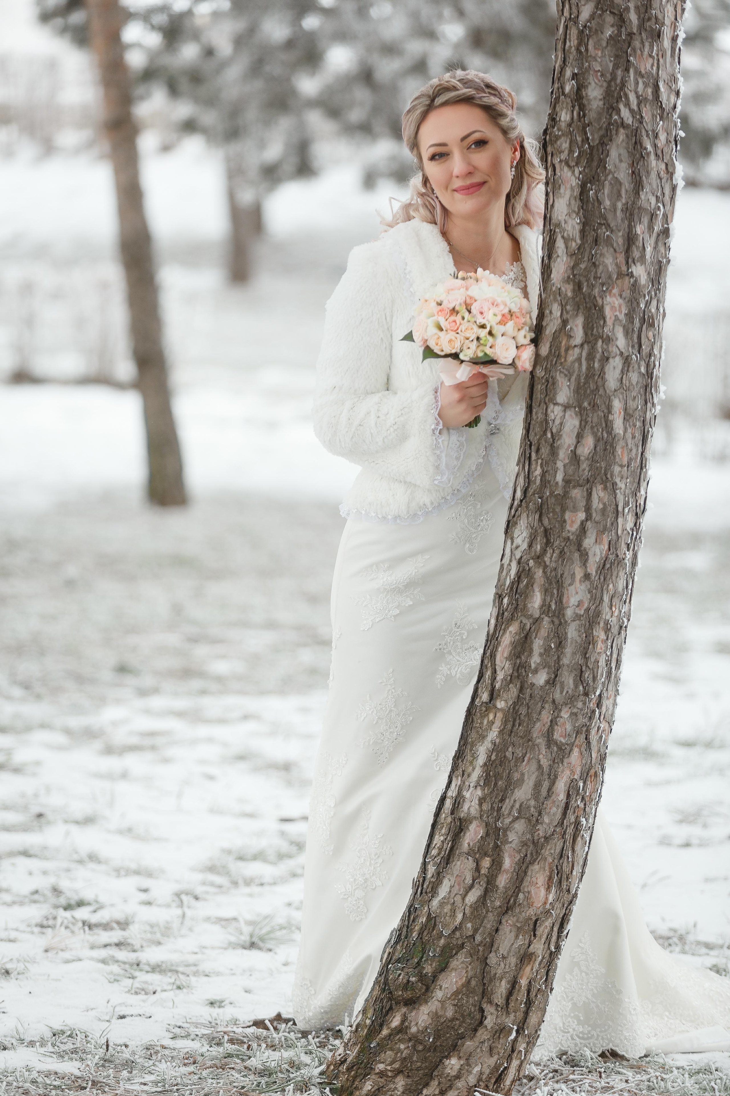 Свадьба зимой. Фотограф Антон Джавадян