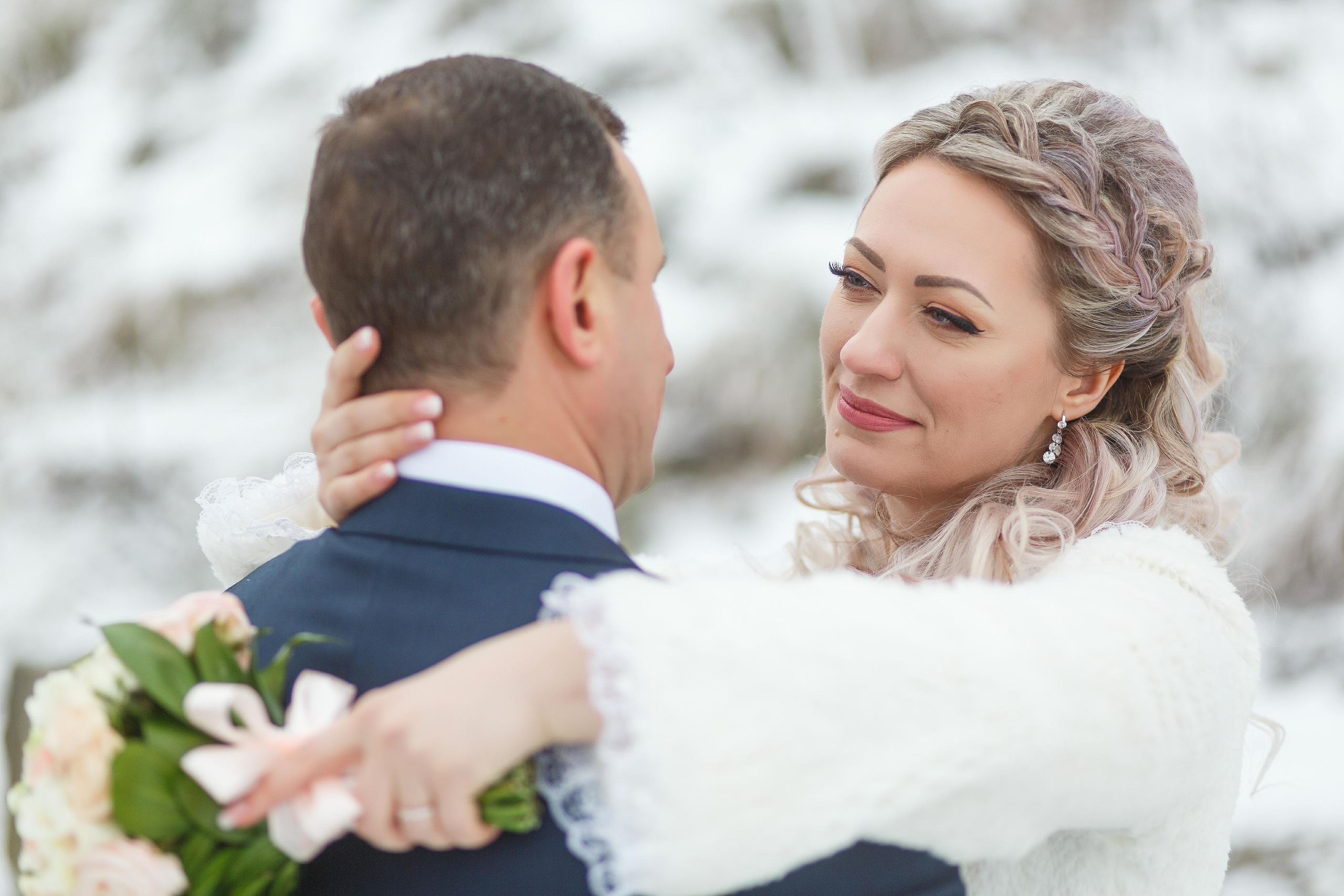 Свадьба зимой. Фотограф Антон Джавадян