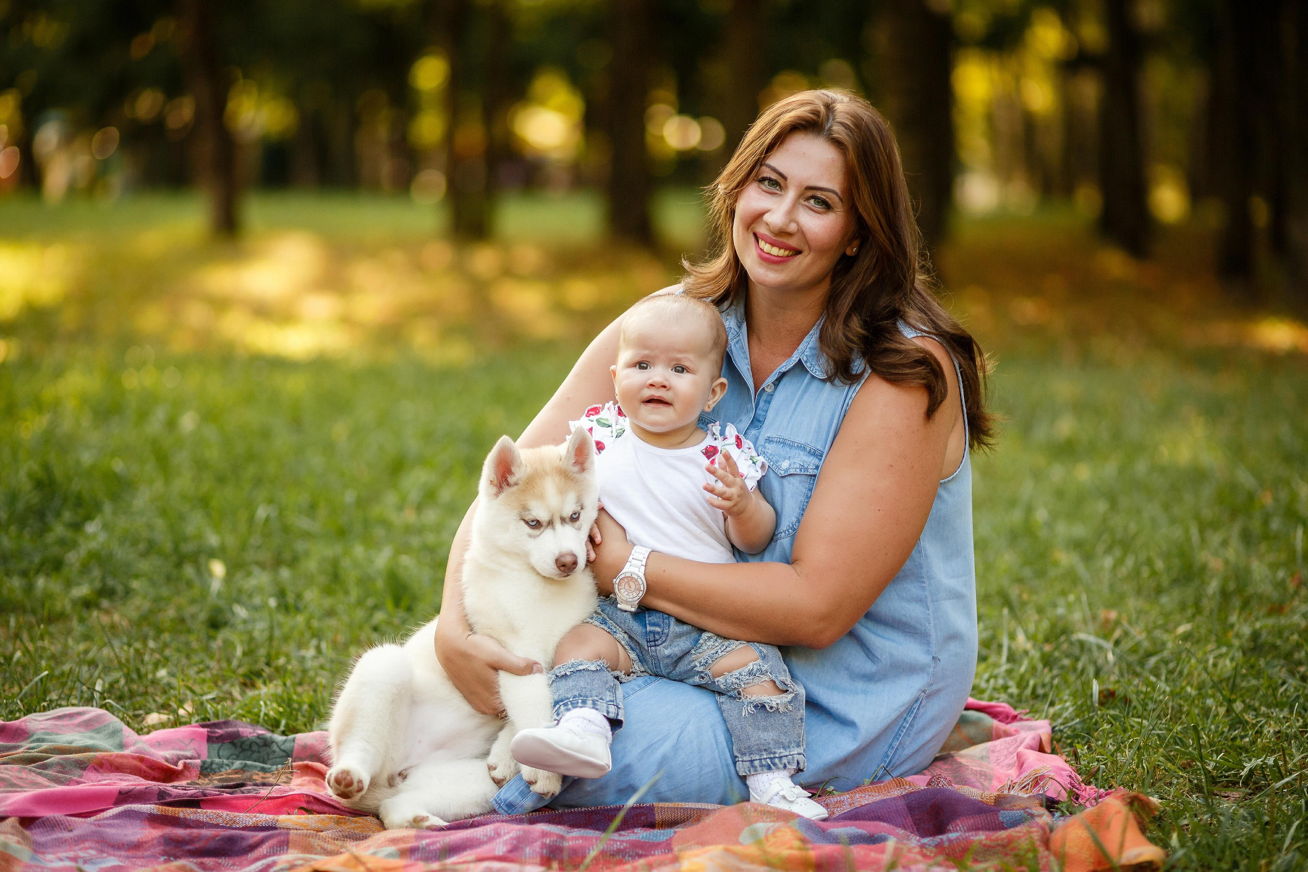 Фотосессия с хаски. Фотограф Антон Джавадян