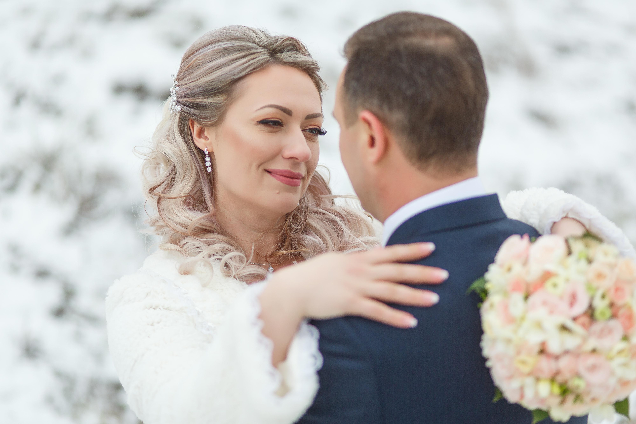 Свадьба зимой. Фотограф Антон Джавадян