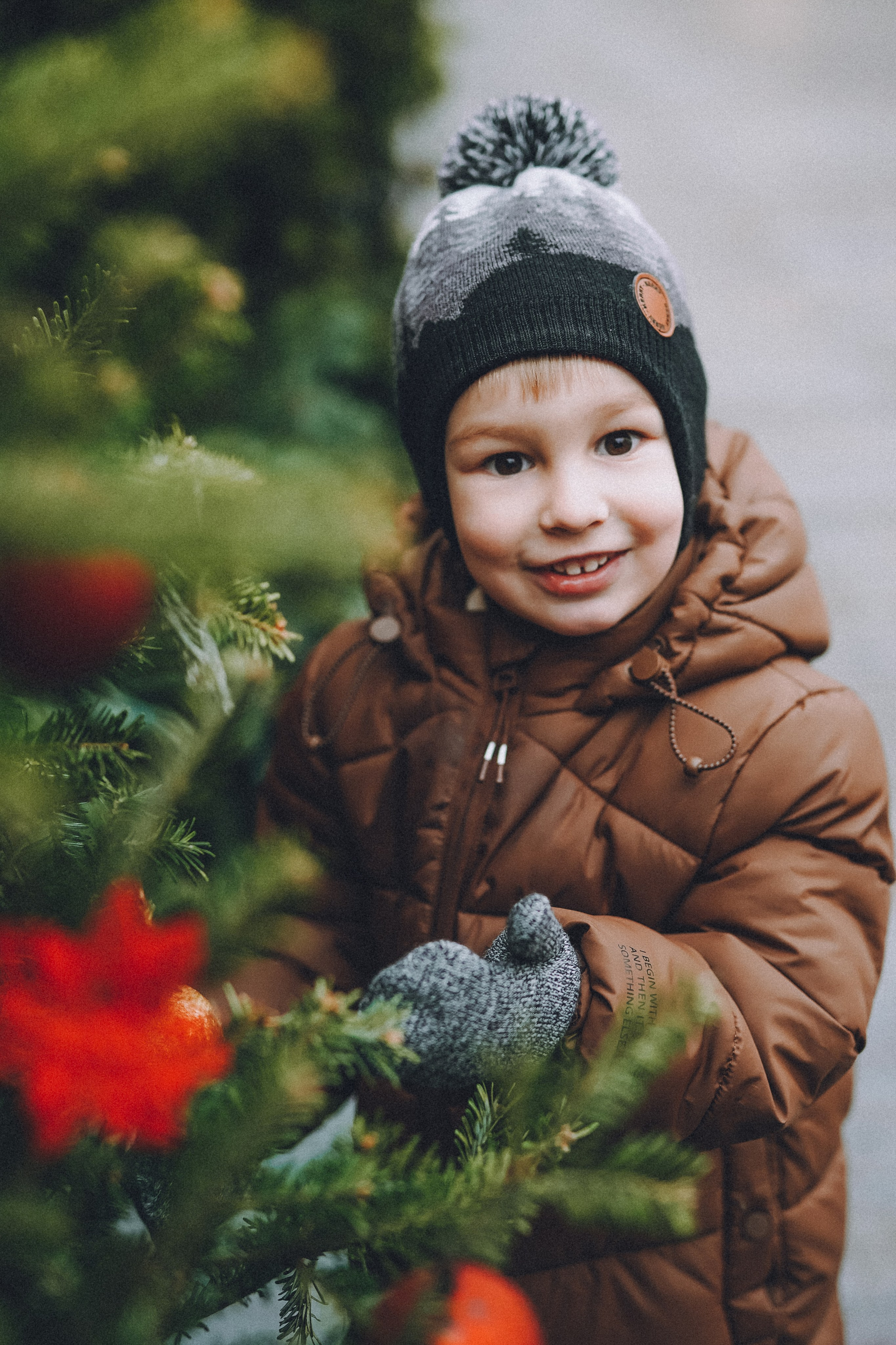 Прогулка по новогодней Москве для Юли, Жени и Вани. Фотограф Наталья Колганова