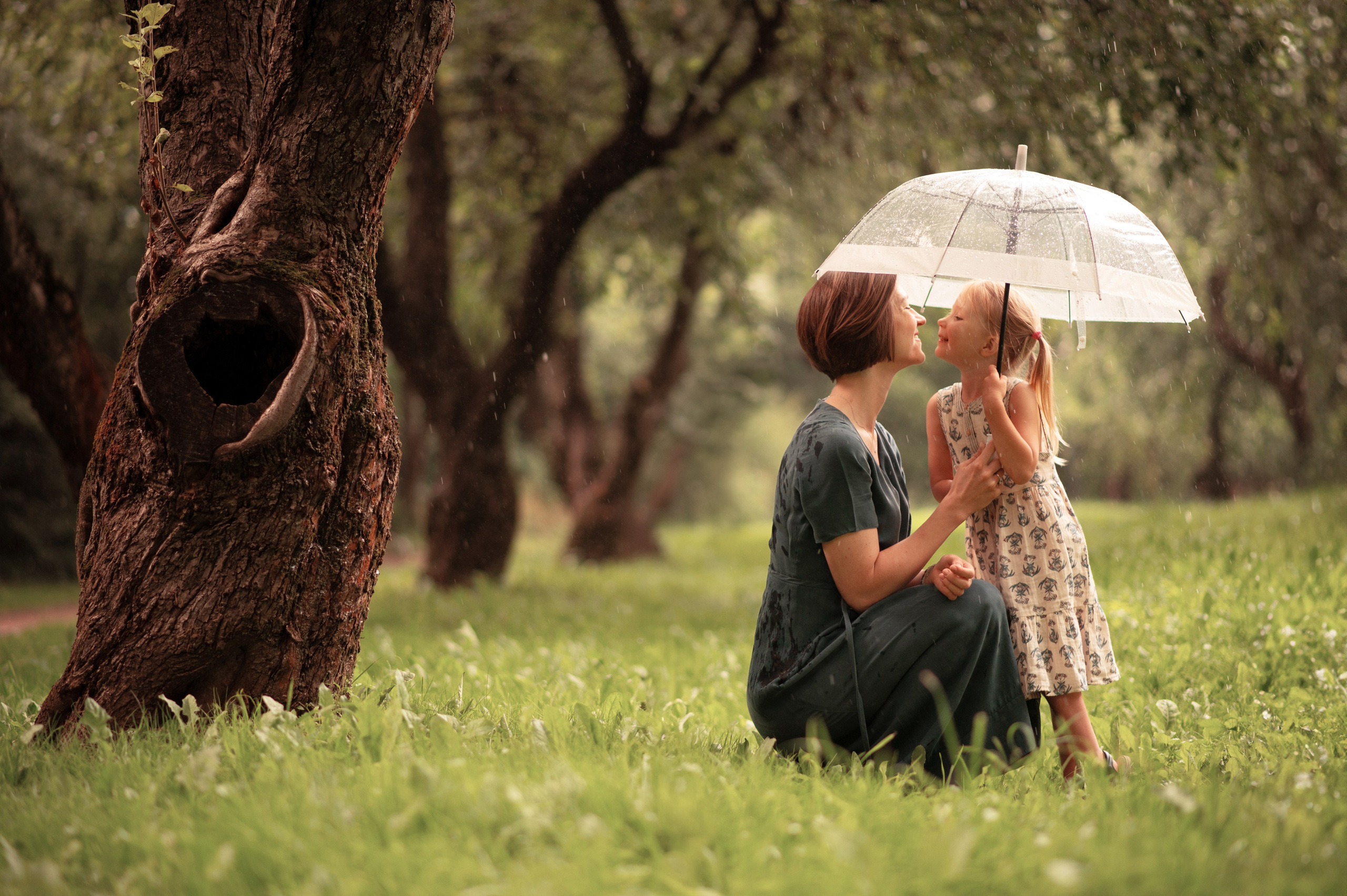 Семейная съемка на природе. Семейный и детский фотограф в Москве Анна Оськина