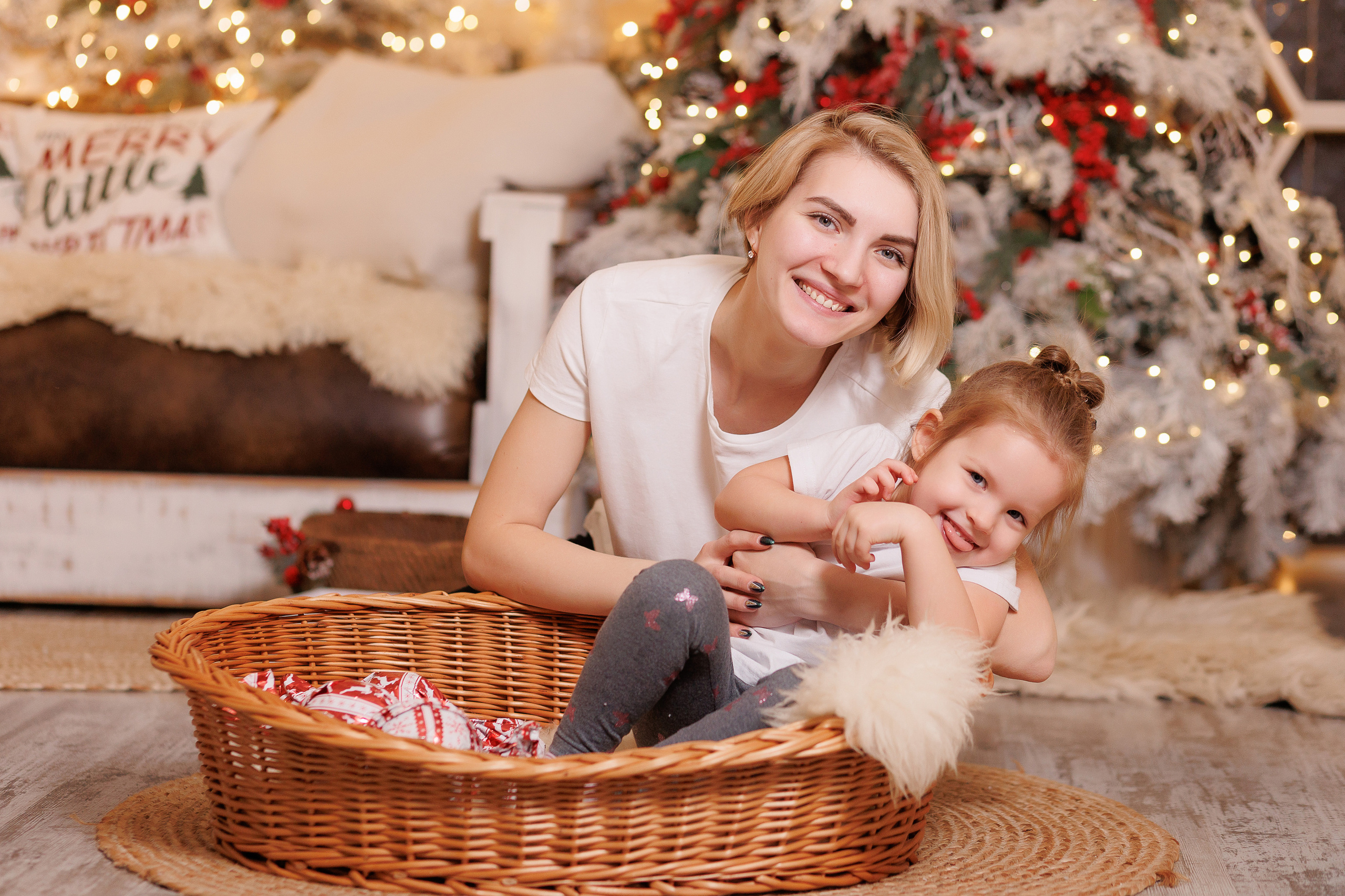 Новогодняя фотосессия в Твери. Свадебный и семейный фотограф в Твери и Тверской области