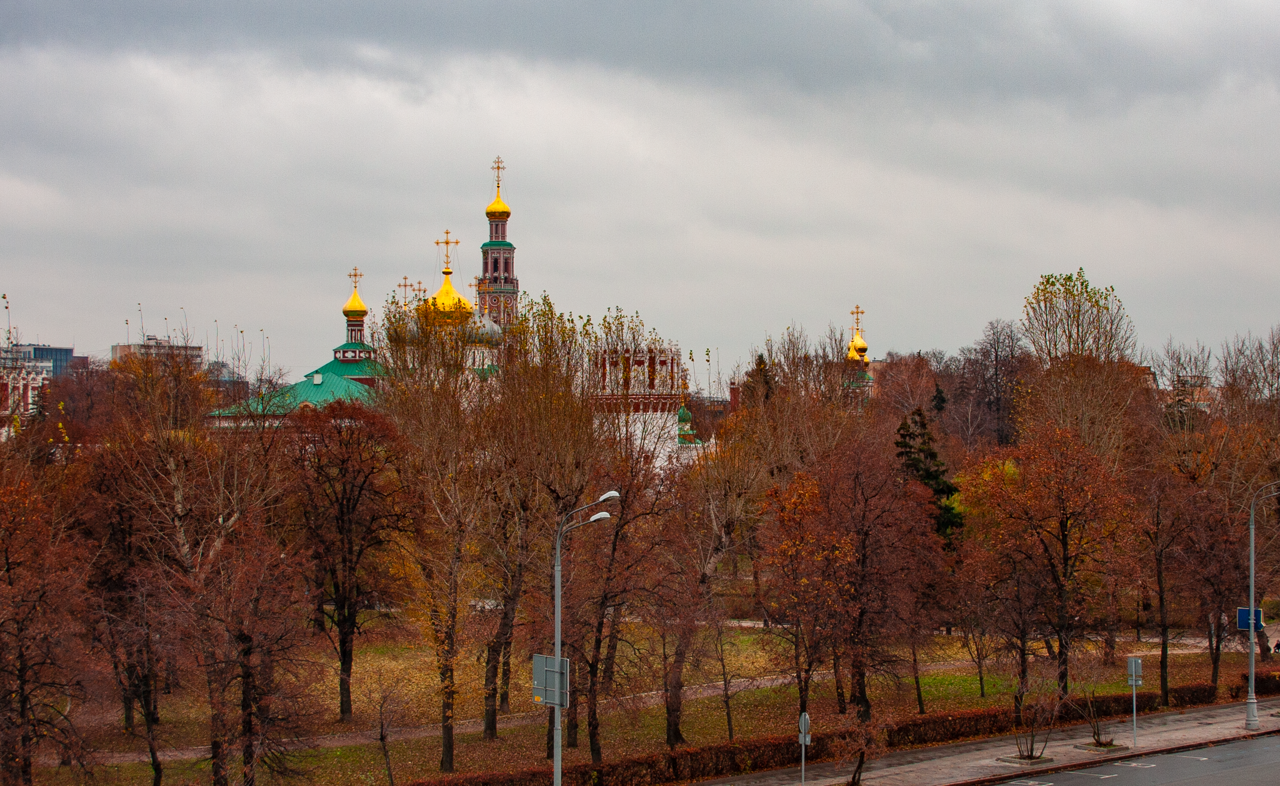 Новодевичий монастырь. Осень. Фото Влад в походе