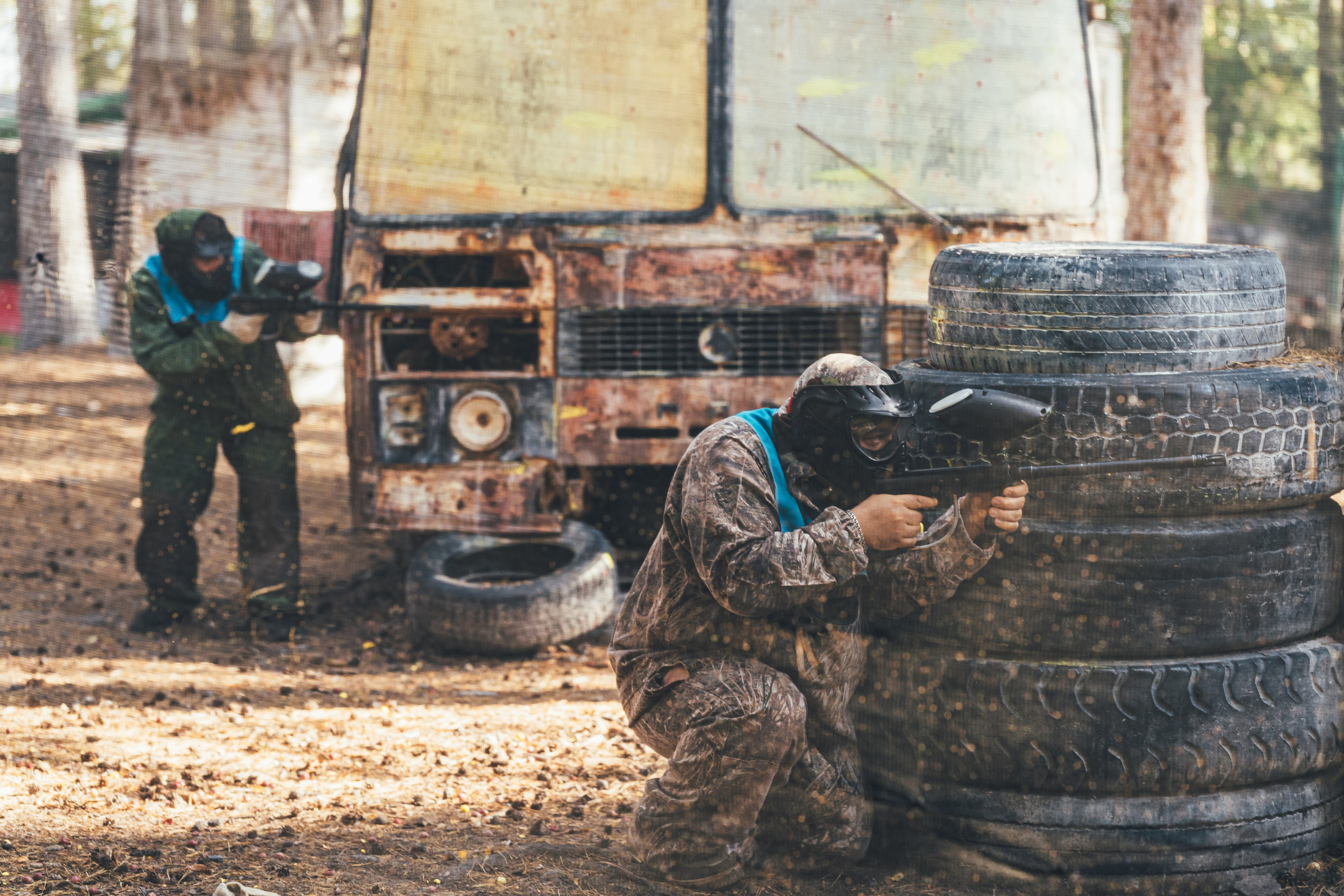 Пейнтбол, Лосино-Петровский, клуб Сова. Наталья Дукалова фотограф Щелково Королев Пушкино Москва Балашиха