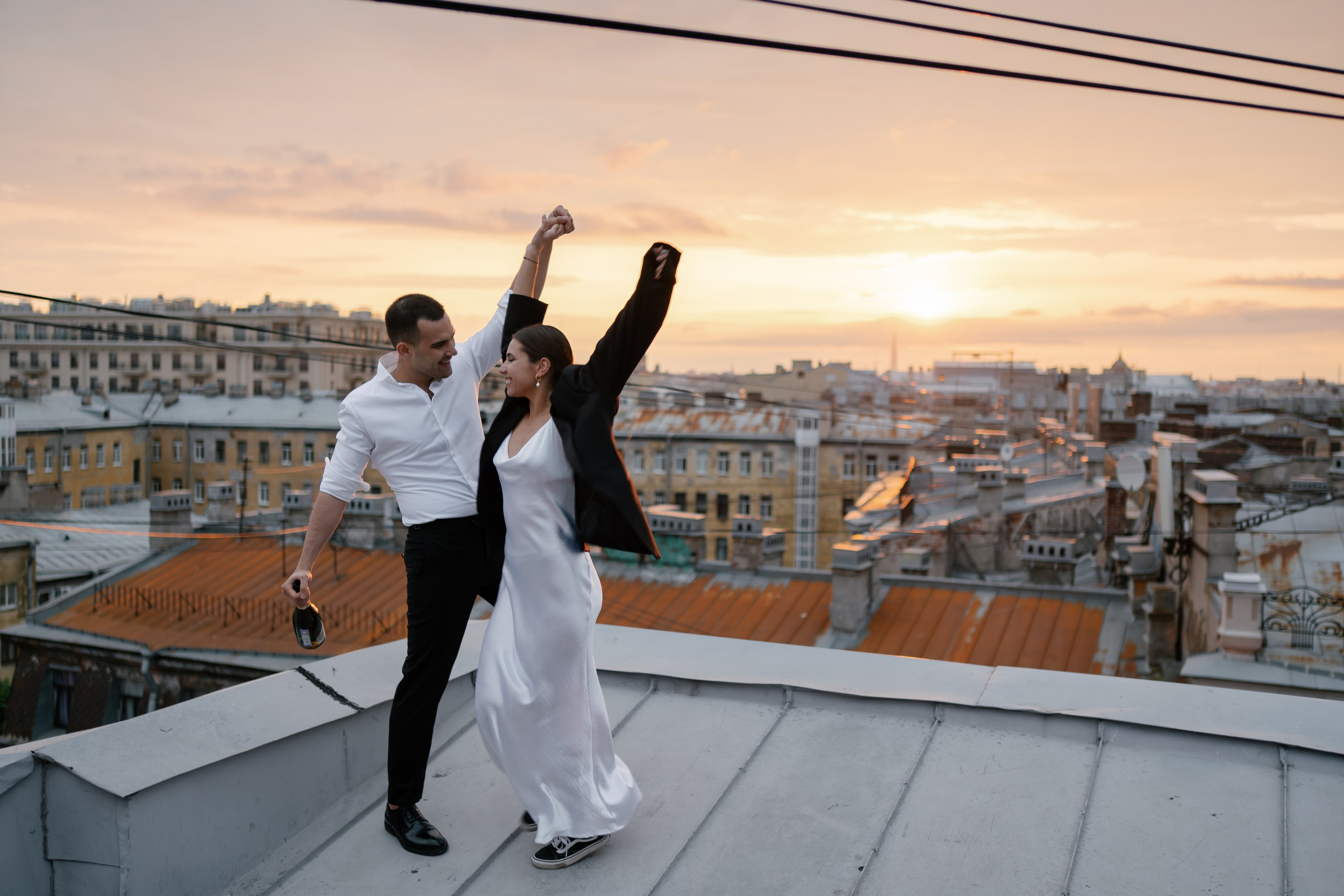 На крышах Питера. Семейный и свадебный фотограф в Красногорске Анастасия Тихонова