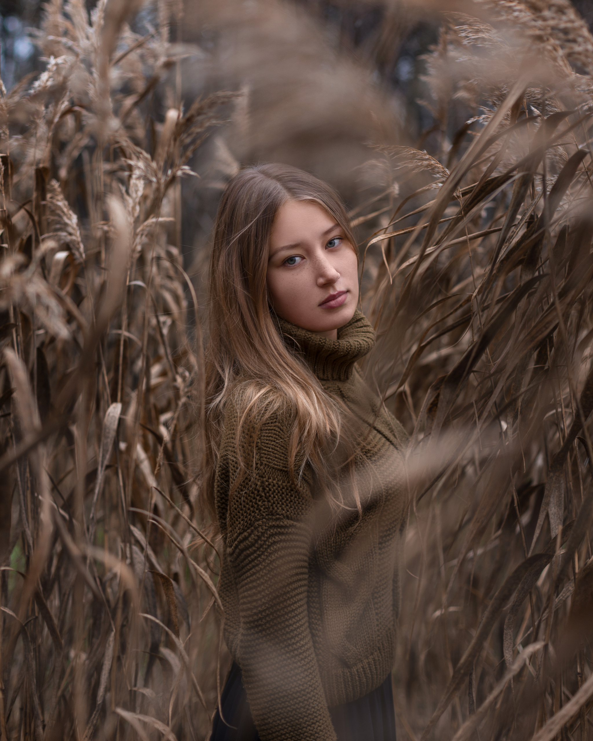 Портретная фотосессия в студии. Фотограф в Новосибирске