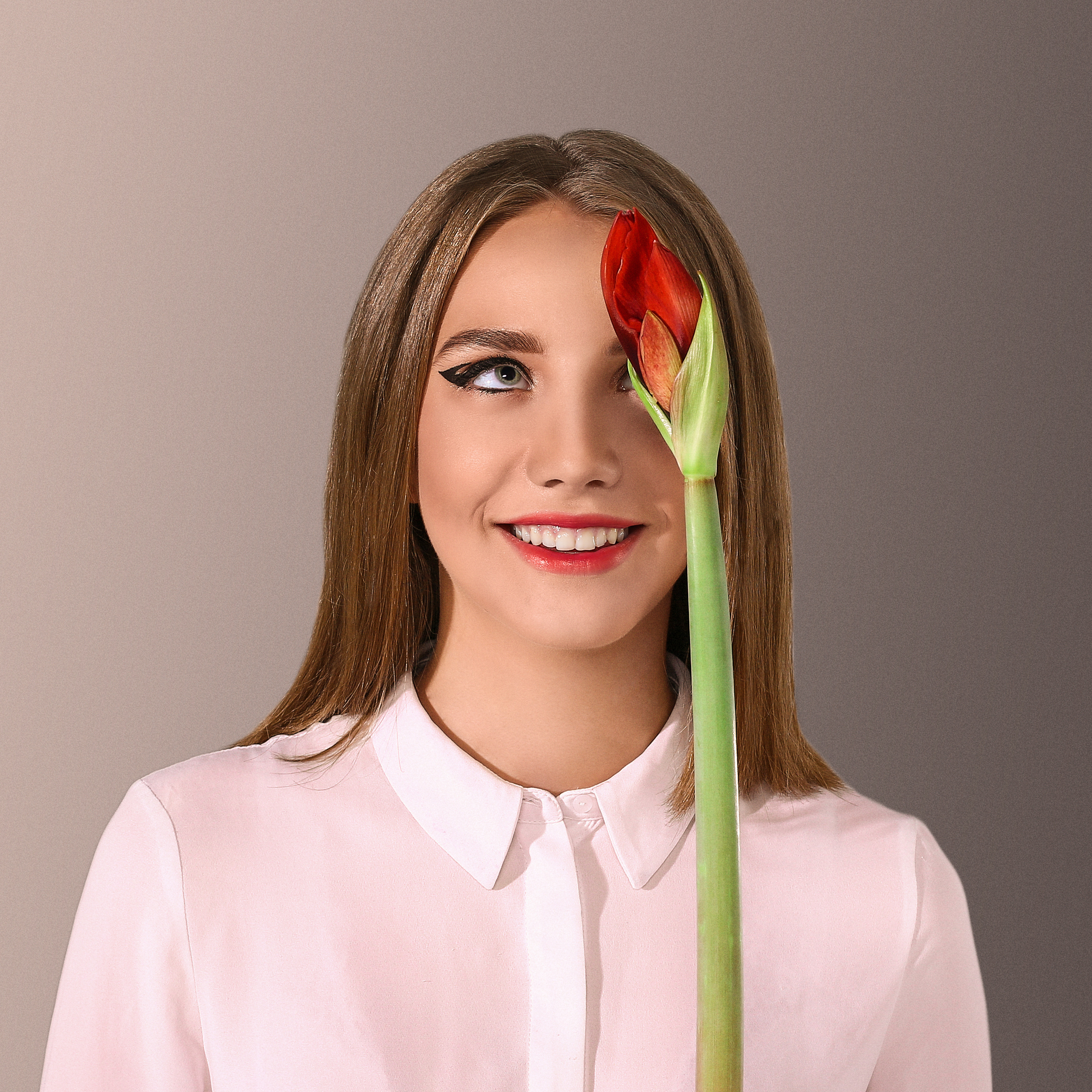 Портретная фотосессия в студии. Фотограф в Новосибирске