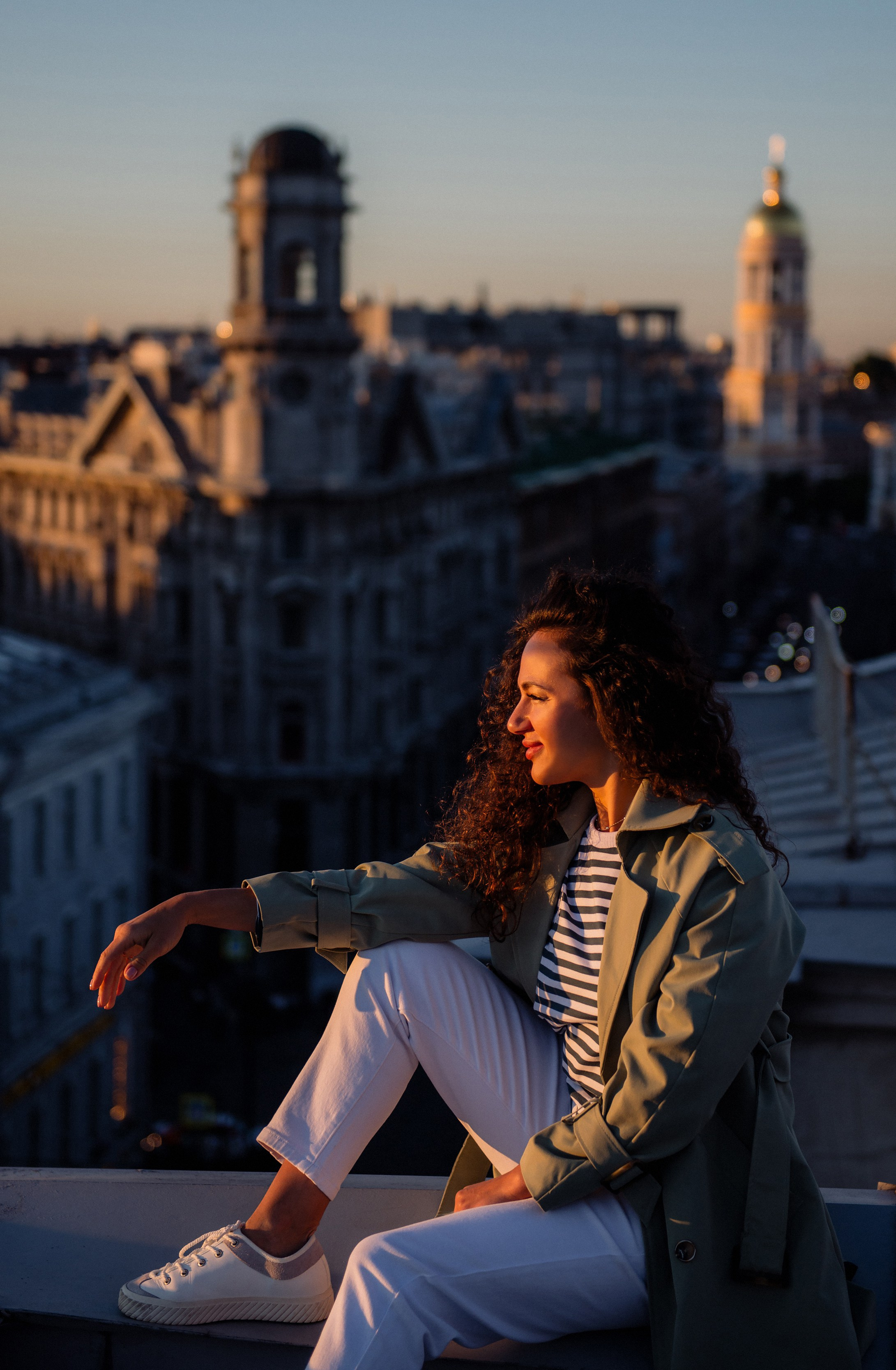 Love story на крышах Питера. Фотограф в Москве Алёна Степутенко