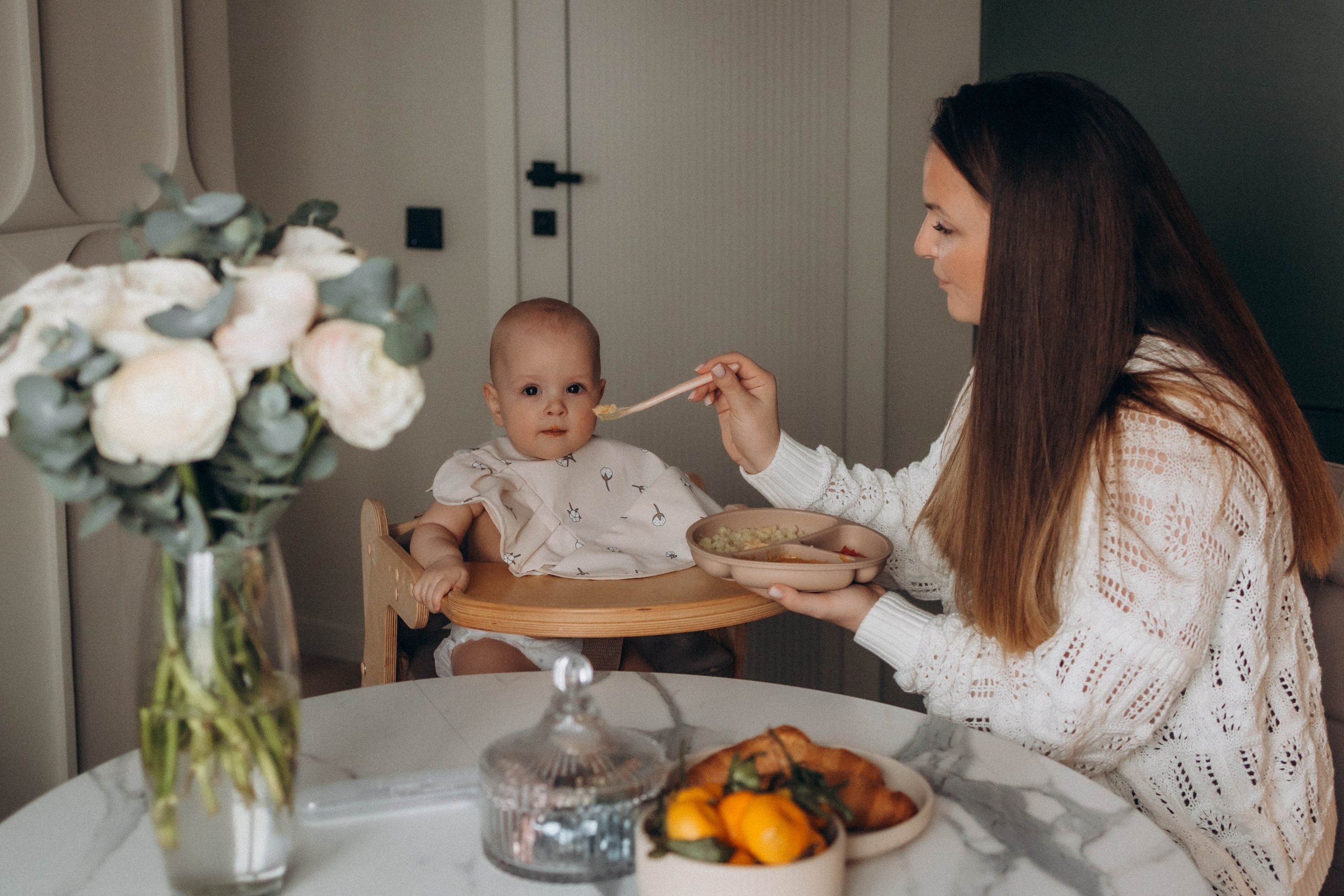 Первый прикорм. Семейный и женский фотограф в Москве Коновалова Олеся