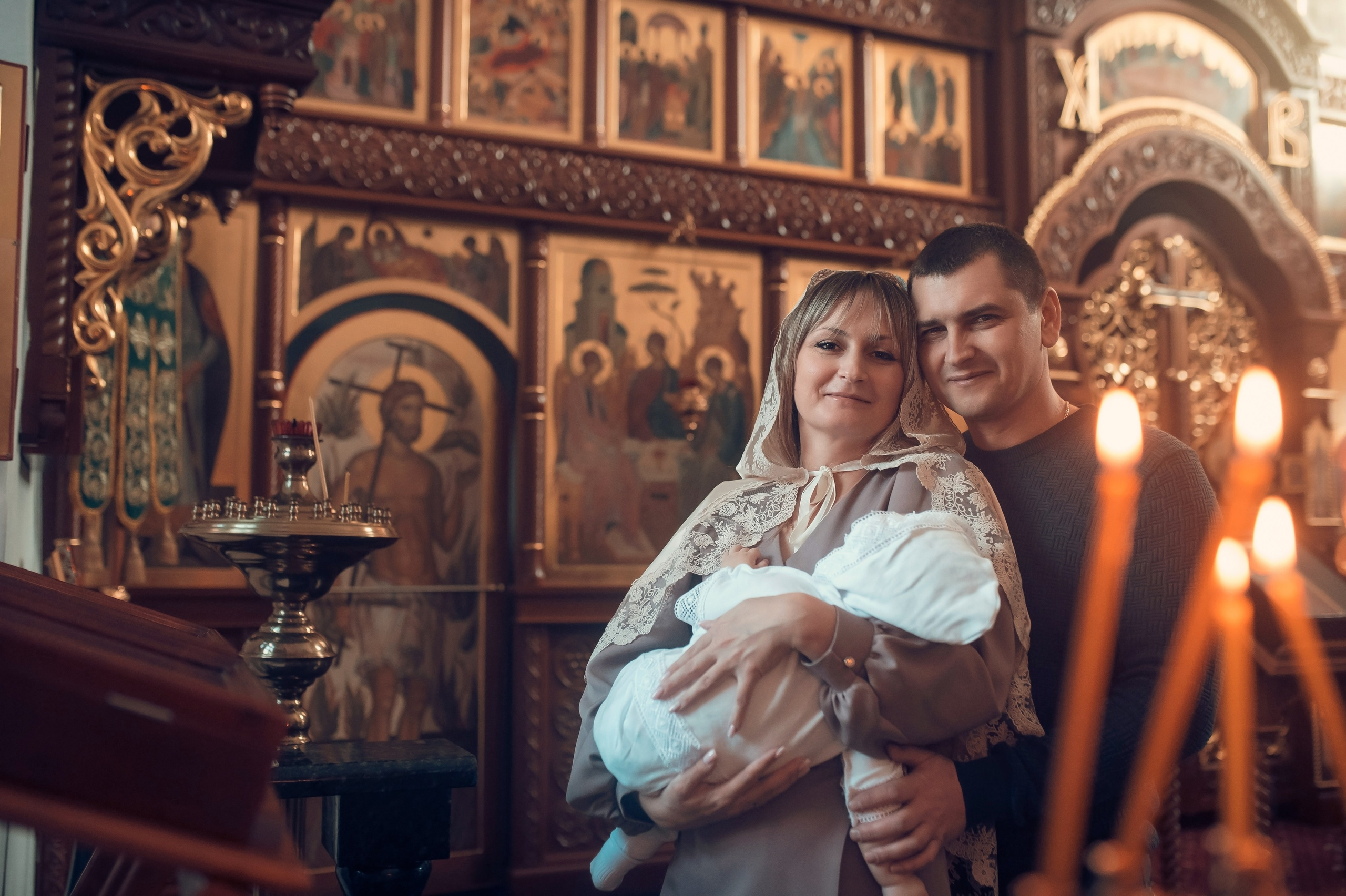 Церковь Благовещения Пресвятой Богородицы. Семейный фотограф Олеся Батурина Рязань