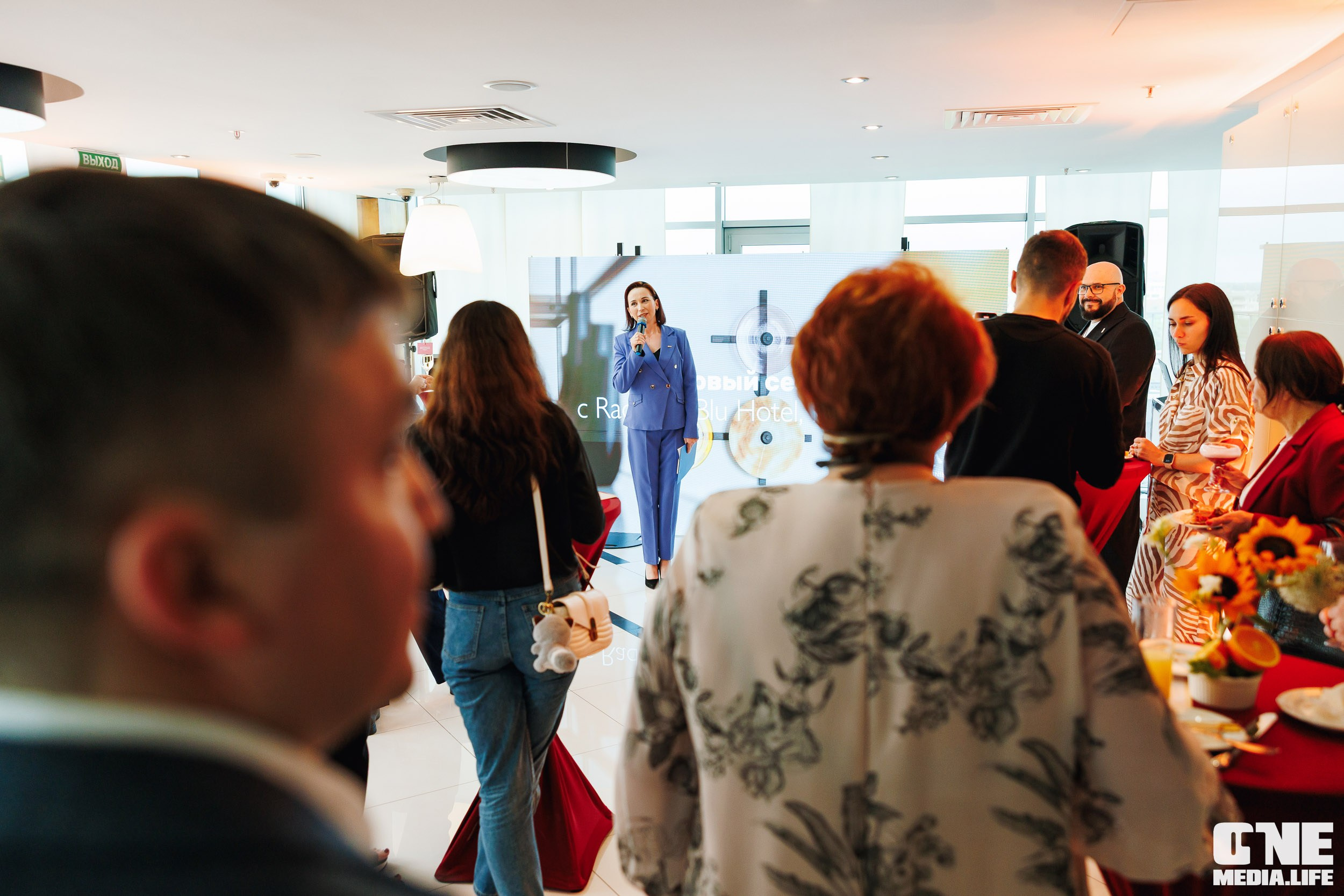 Фоторепортаж из отеля Рэдиссон. One Media Life: фоторепортажи, фотоотчеты с мероприятий и заведений
