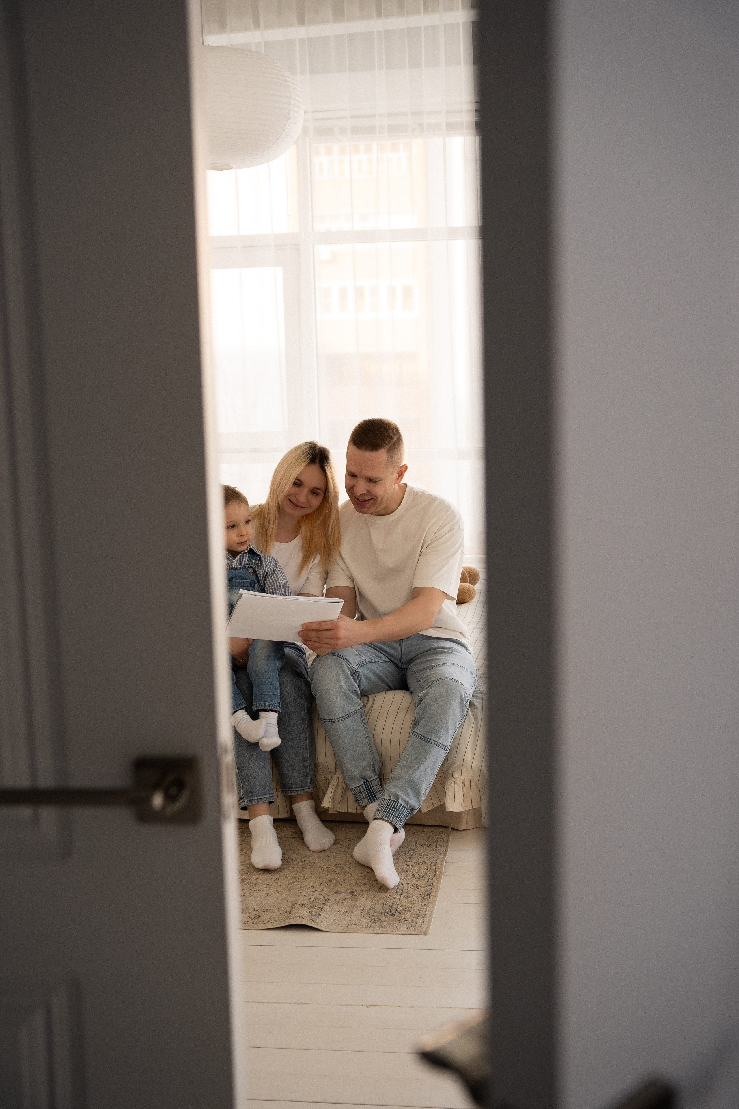 Семейная съемка в студии