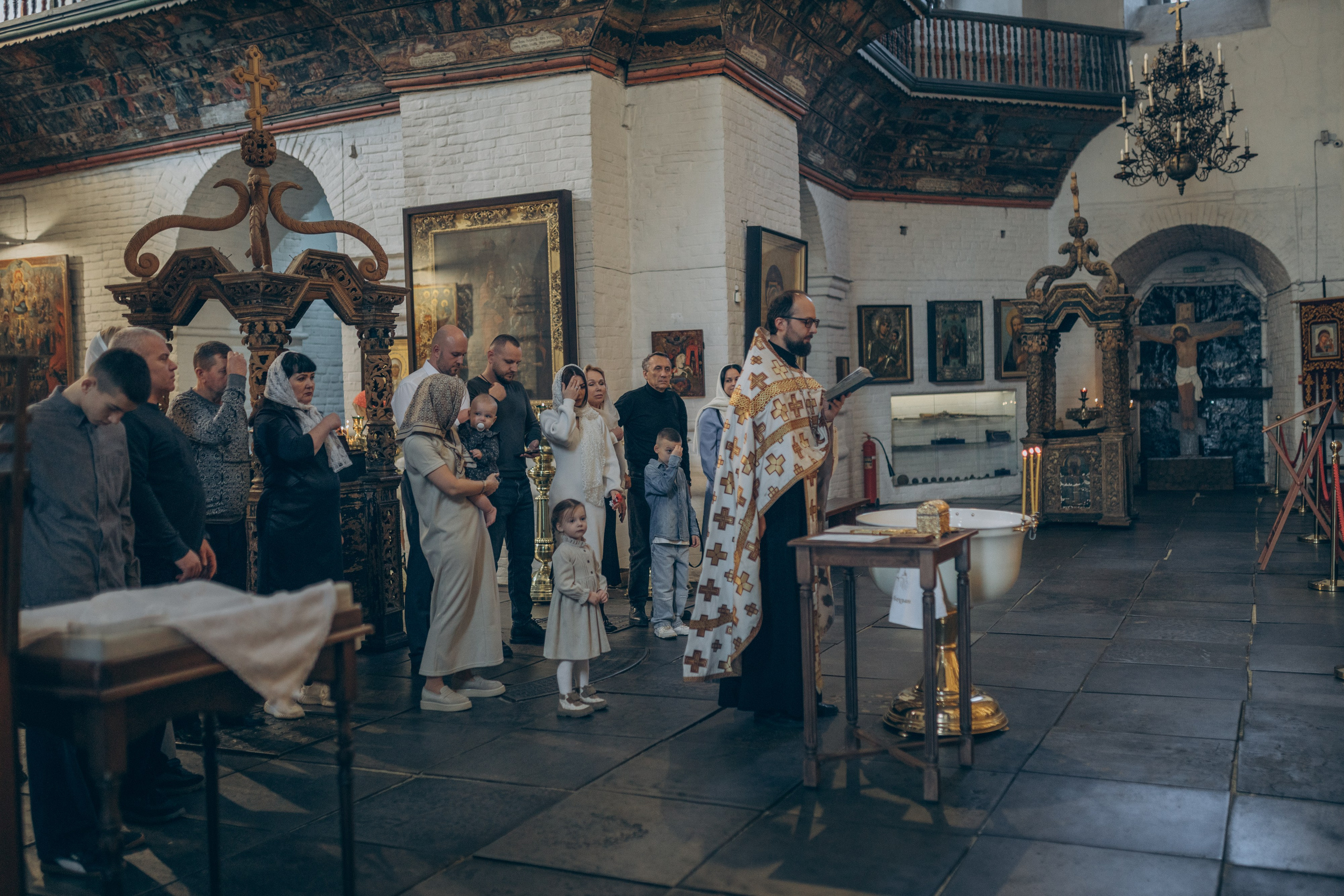 Крещение Марии. Семейный фотограф и фотограф на роды в Ростове-на-Дону Мухина Виктория
