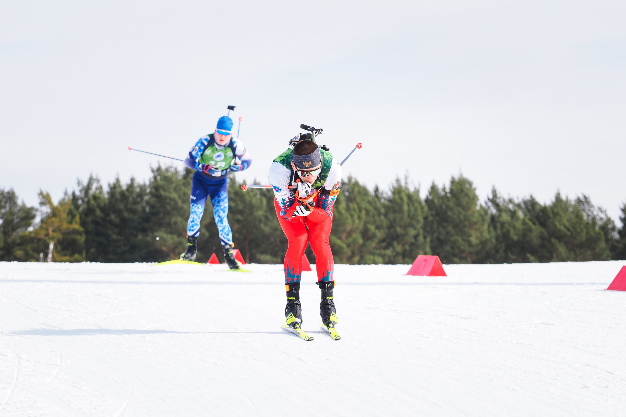 Биатлон / Первенство России. Репортажный фотограф Алексей Козьмин