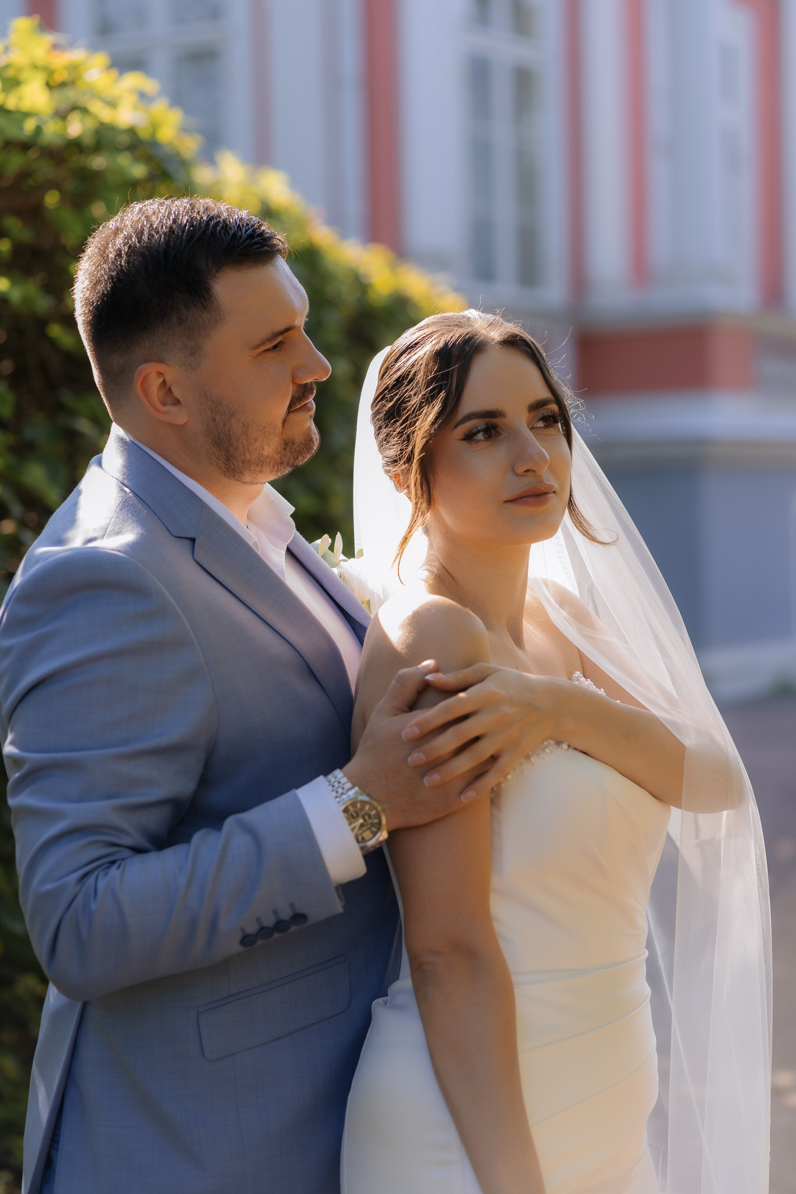 Свадебная фотосессия в Москве, парк Кусково. Свадебный фотограф в Москве Анна Полушина