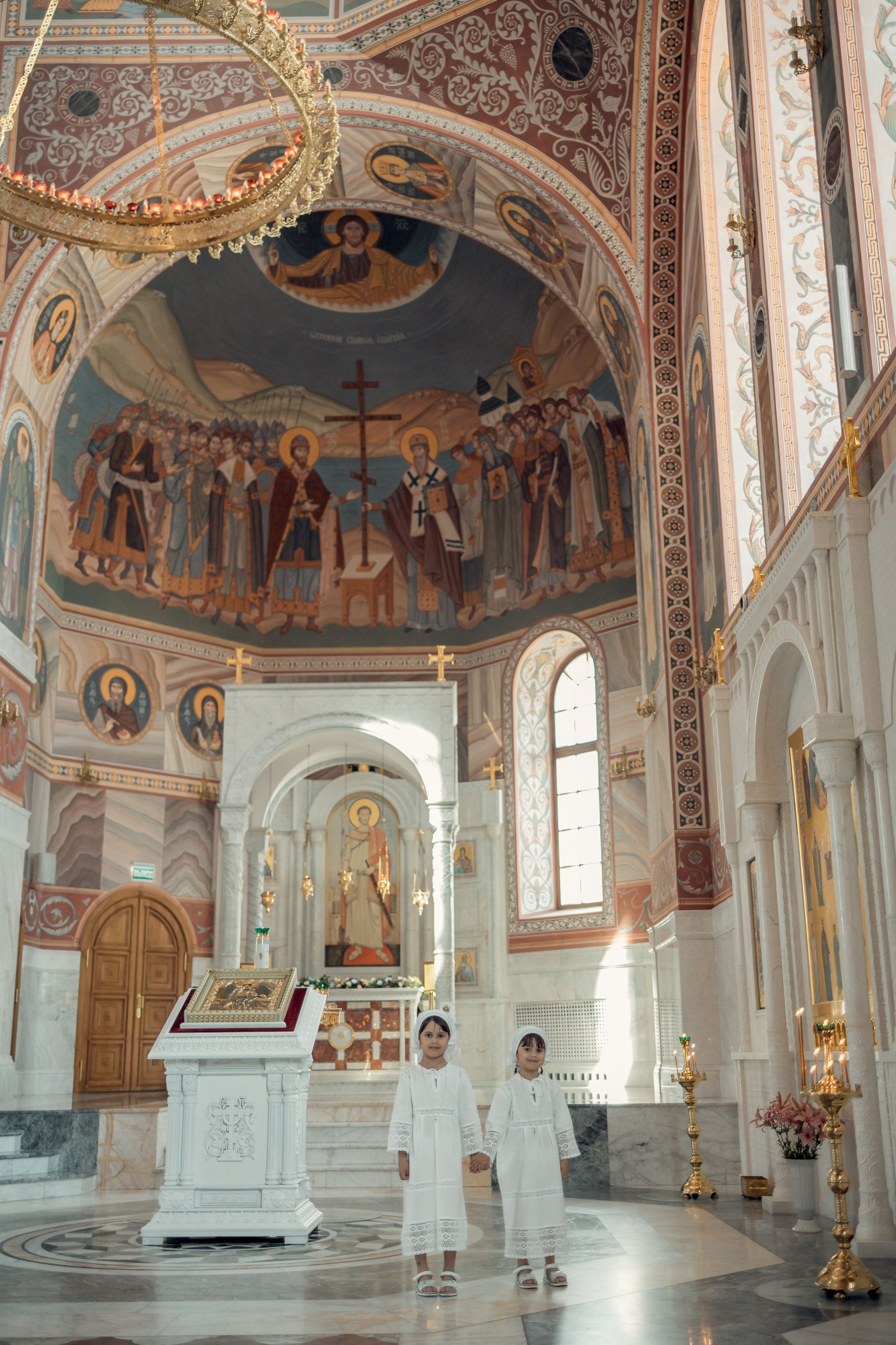 Крещение Татьяны и Анастасии. Photograph Svetlana Volkova