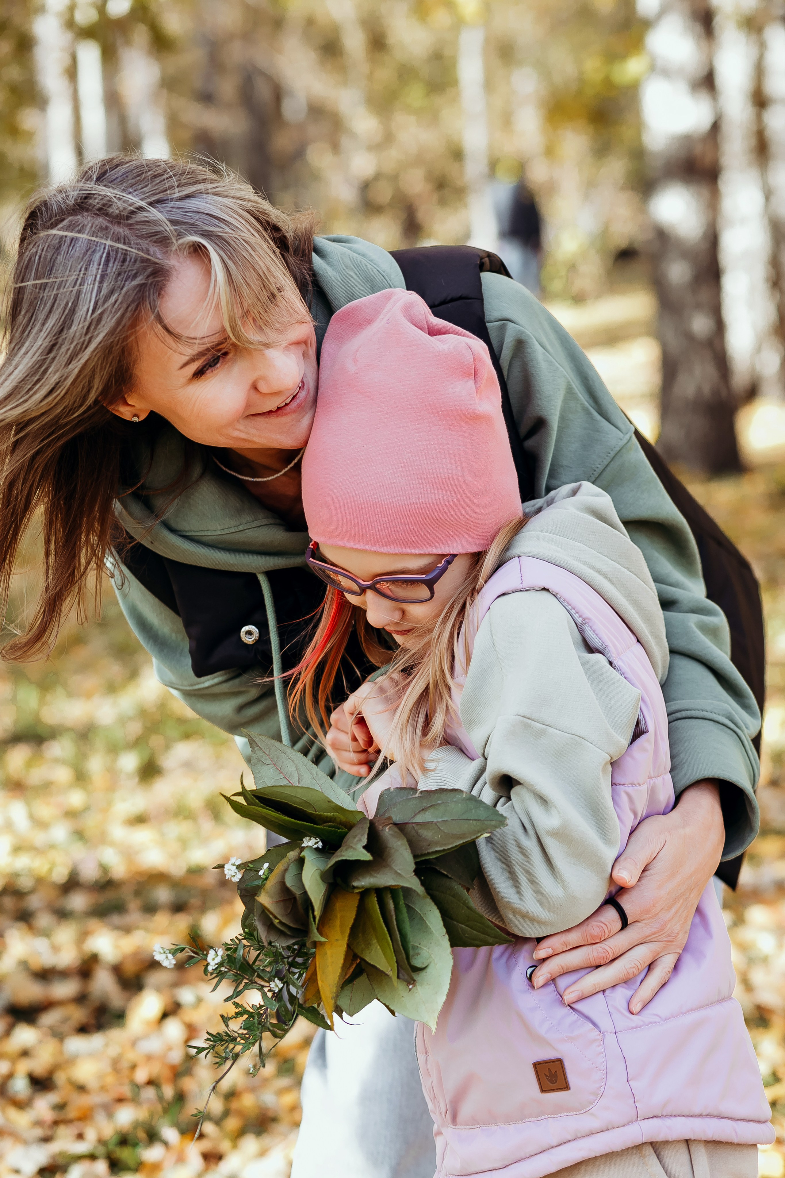 В берёзовой роще. Фотограф в  г. Новосибирск