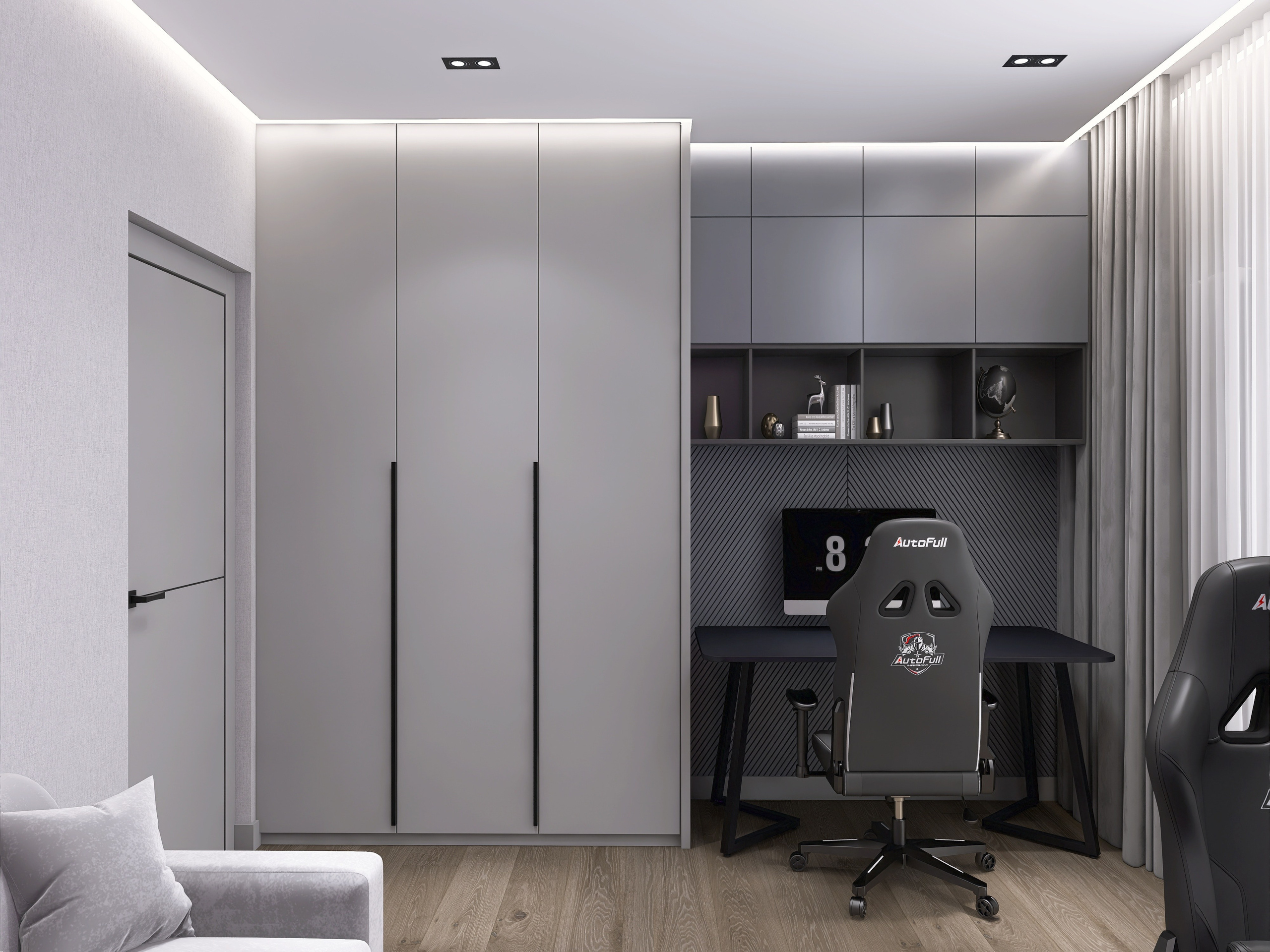 ЖК  на Добролюбова. Площадь 65 кв. м. Дизайнер интерьера в Новосибирске_Елена Сергеева