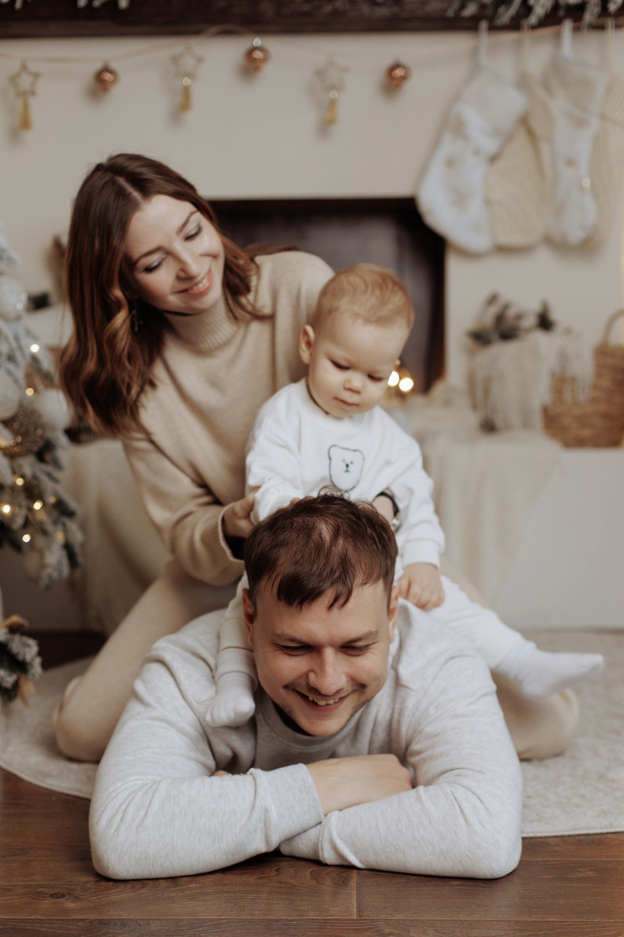 Семейная фотосессия «студия». Свадебный фотограф