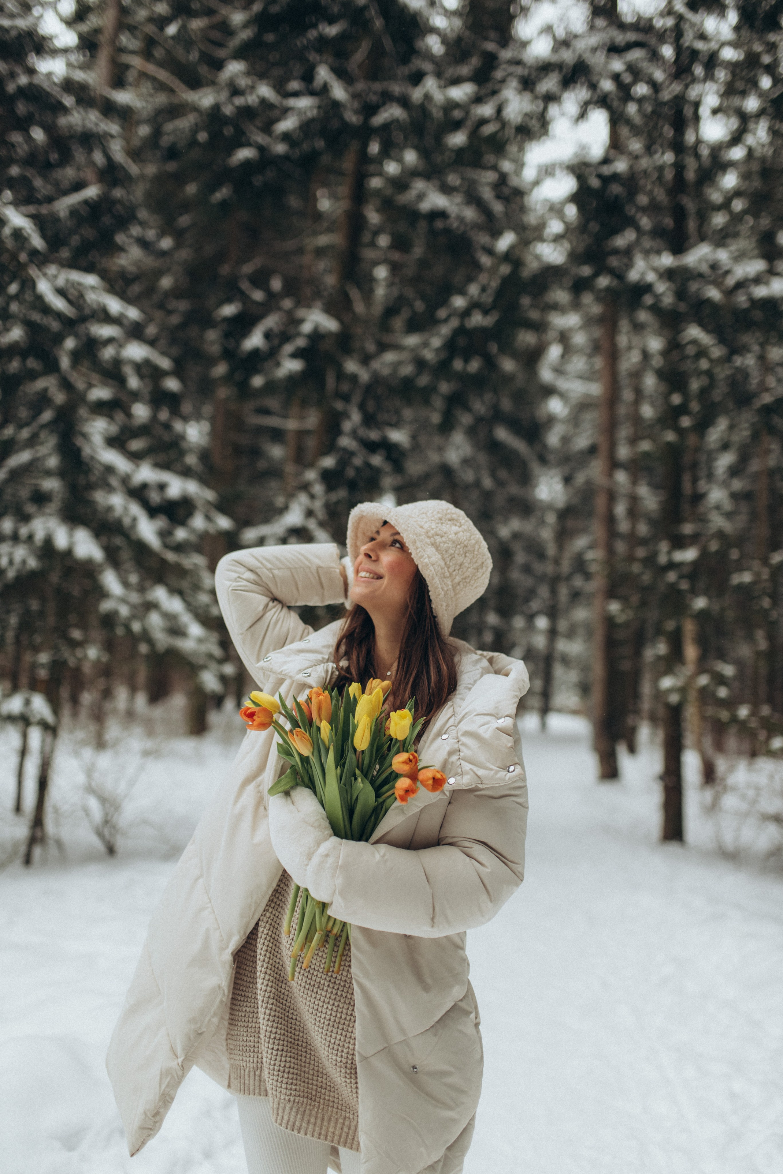 Мелина. Зимняя прогулка. Семейный фотограф в Москве Екатерина Север