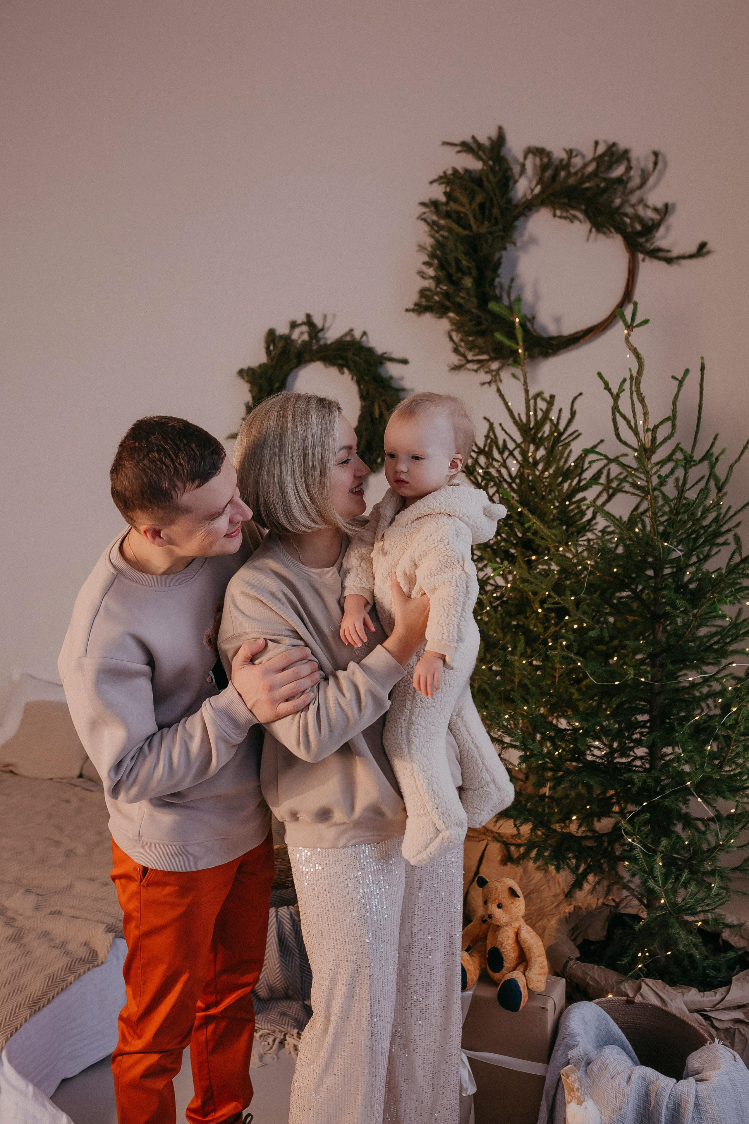 Женя и Лёша +4 Новогодняя. Семейный фотограф в Сургуте