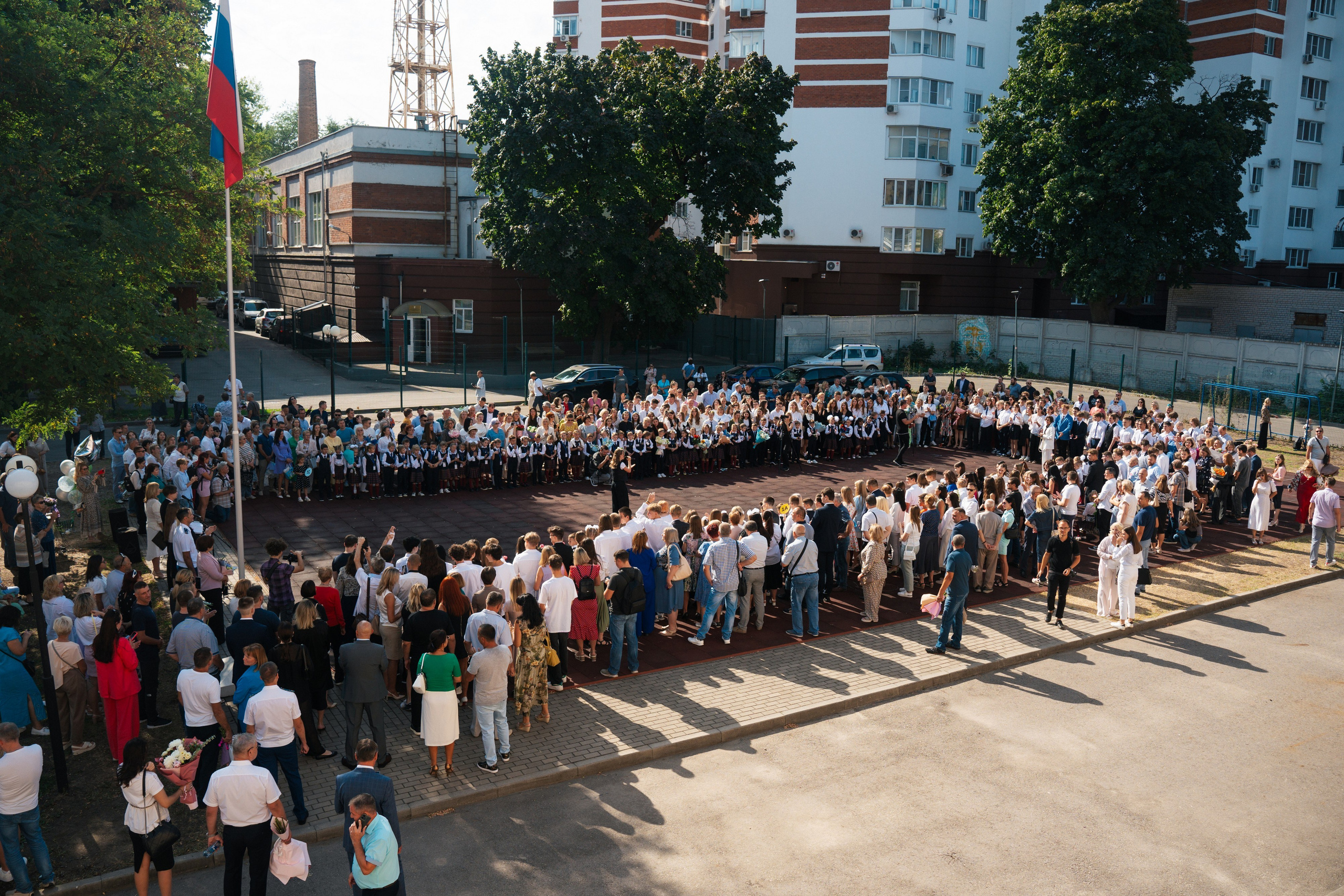 1 сентября | Школа им. Басова. Фотограф в Воронеже Ольга Космодемьянская