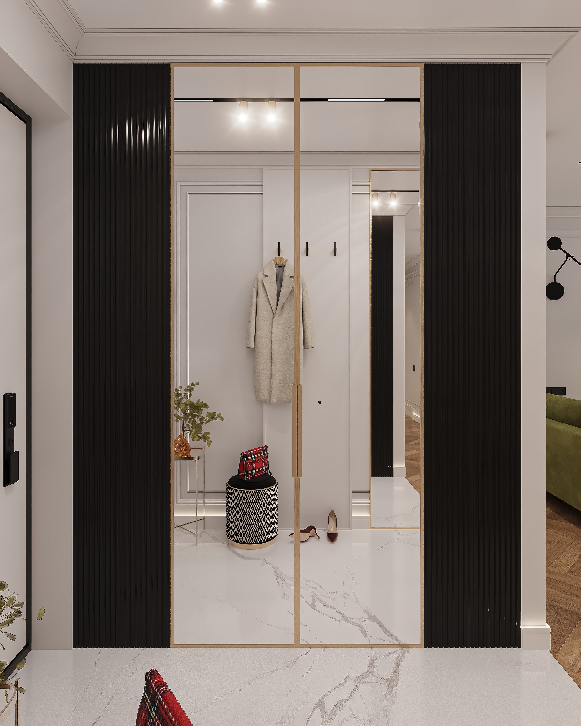 Квартира 60 м². 3Д-Визуализация Наталья Макогонова