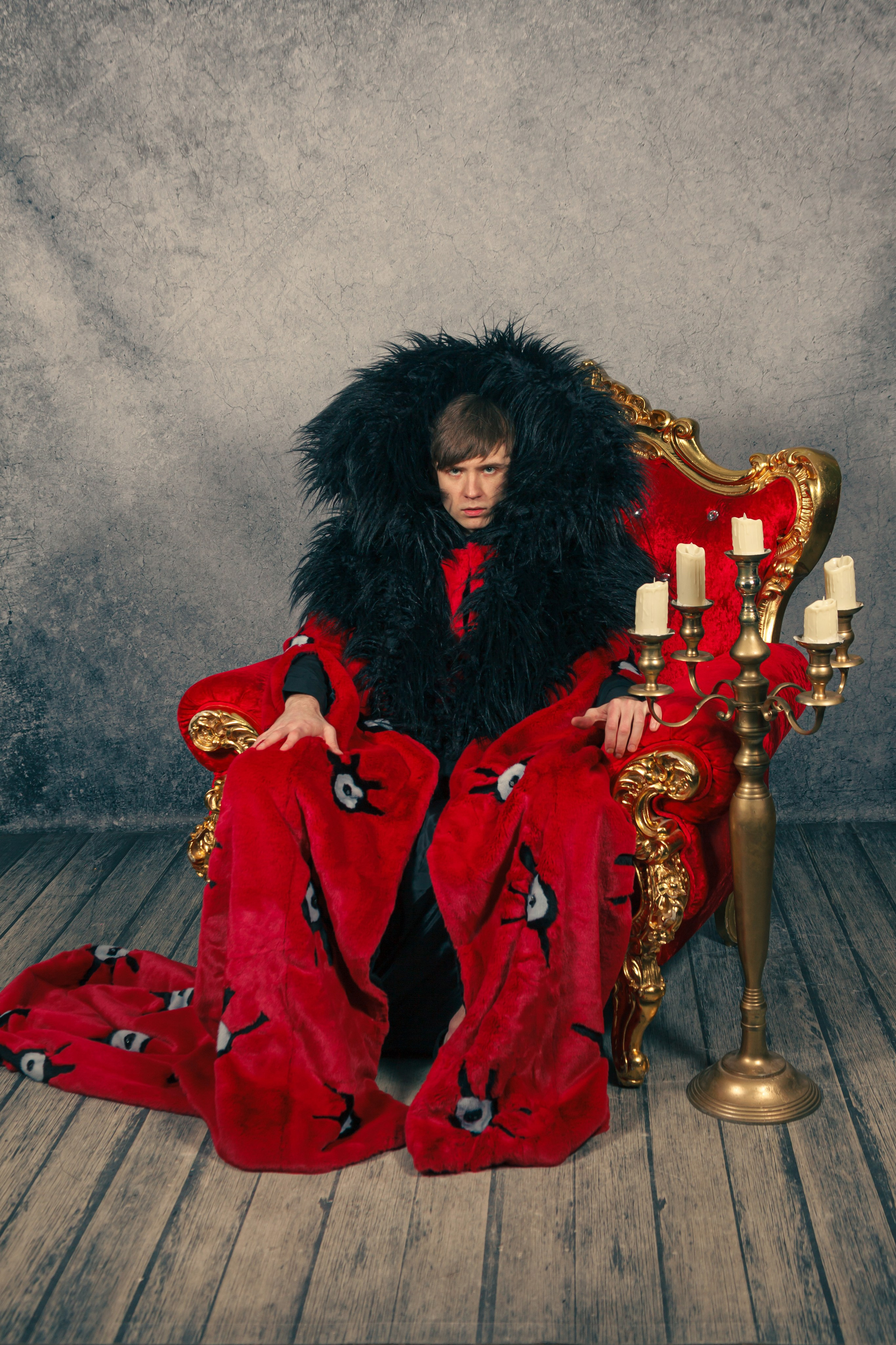 Шуба. Трон. Театр. Фотограф в Санкт — Петербурге Валерий Гаухман