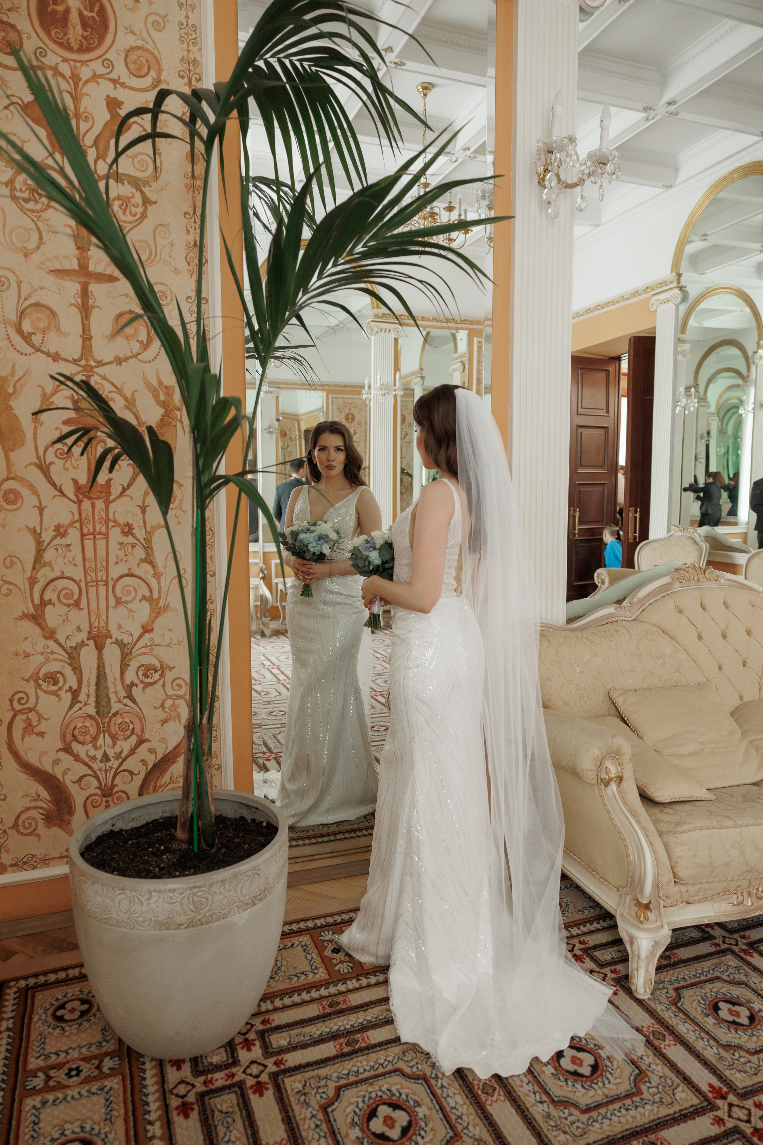 Даша и Дима, Грибоедовский ЗАГС. Свадебный и репортажный фотограф (Москва, Королев и другие)