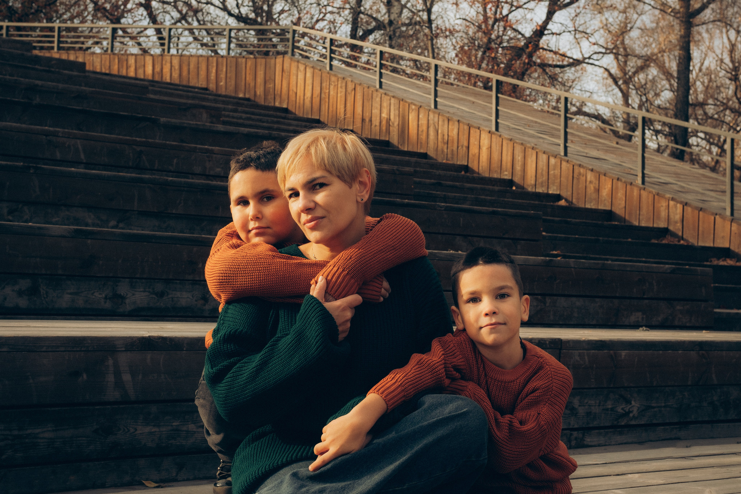 Осенние семейные истории. Семейный и женский фотограф в городе Благовещенск Надежда Буярова