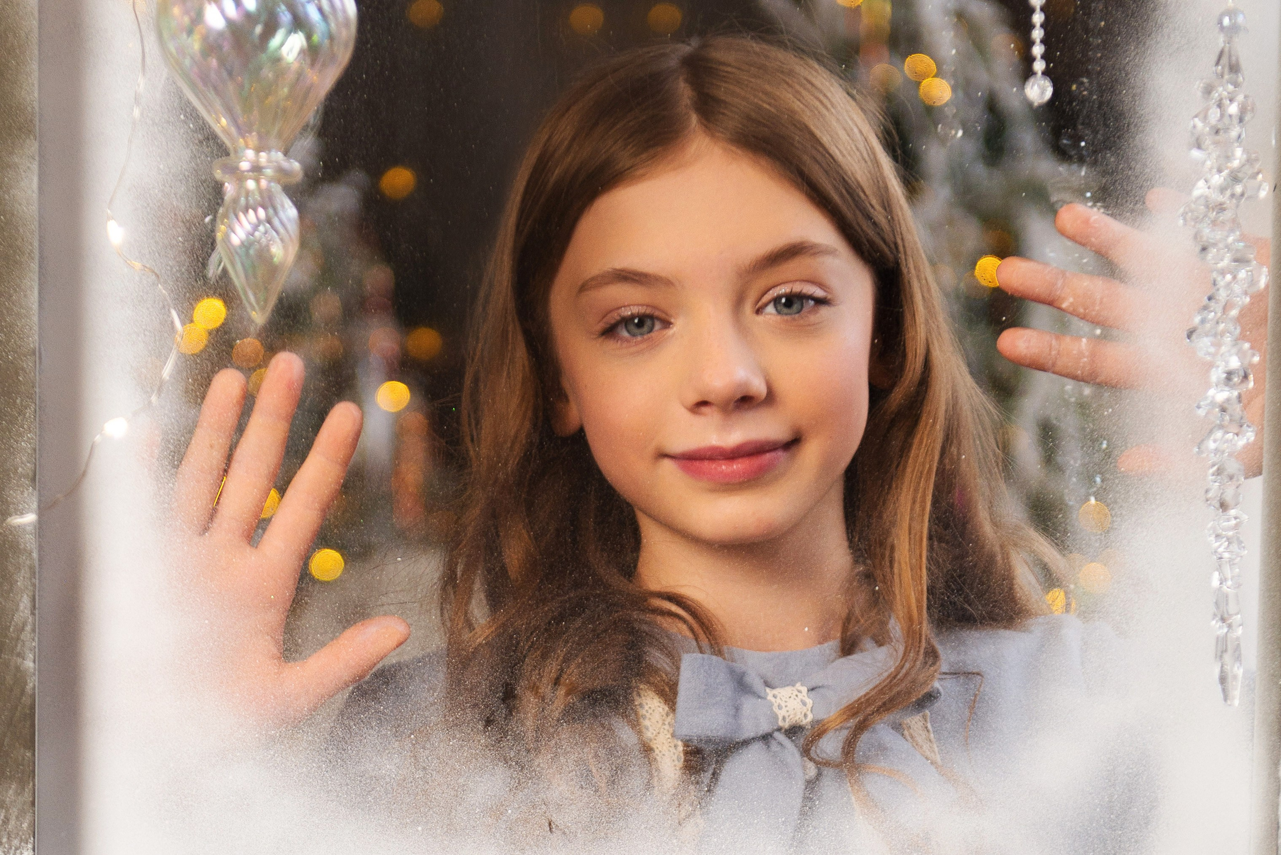 Новогодняя фотосессия для сказочных девочек. Студия К2. Фотограф в Хабаровске