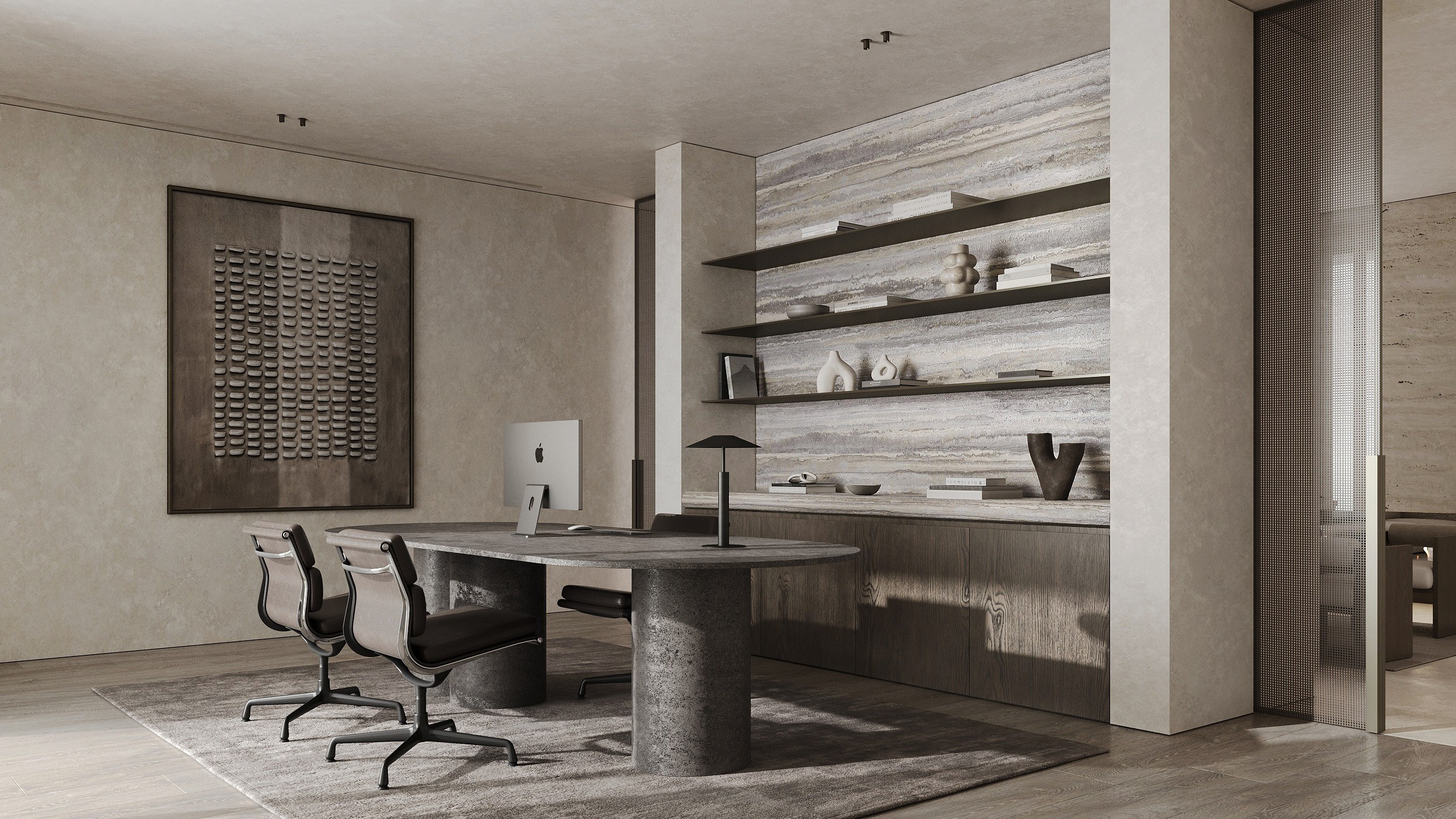 Villa N-94. Interior visualization